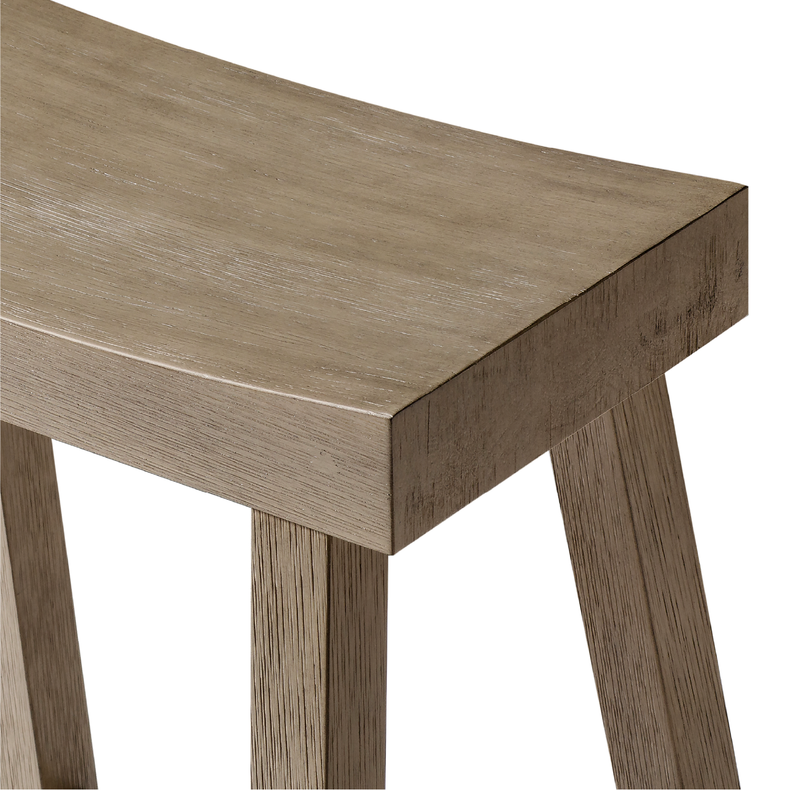 31" Vincent Bar Stool in Grey Finish (Set of 3) in Stools by Maven Lane