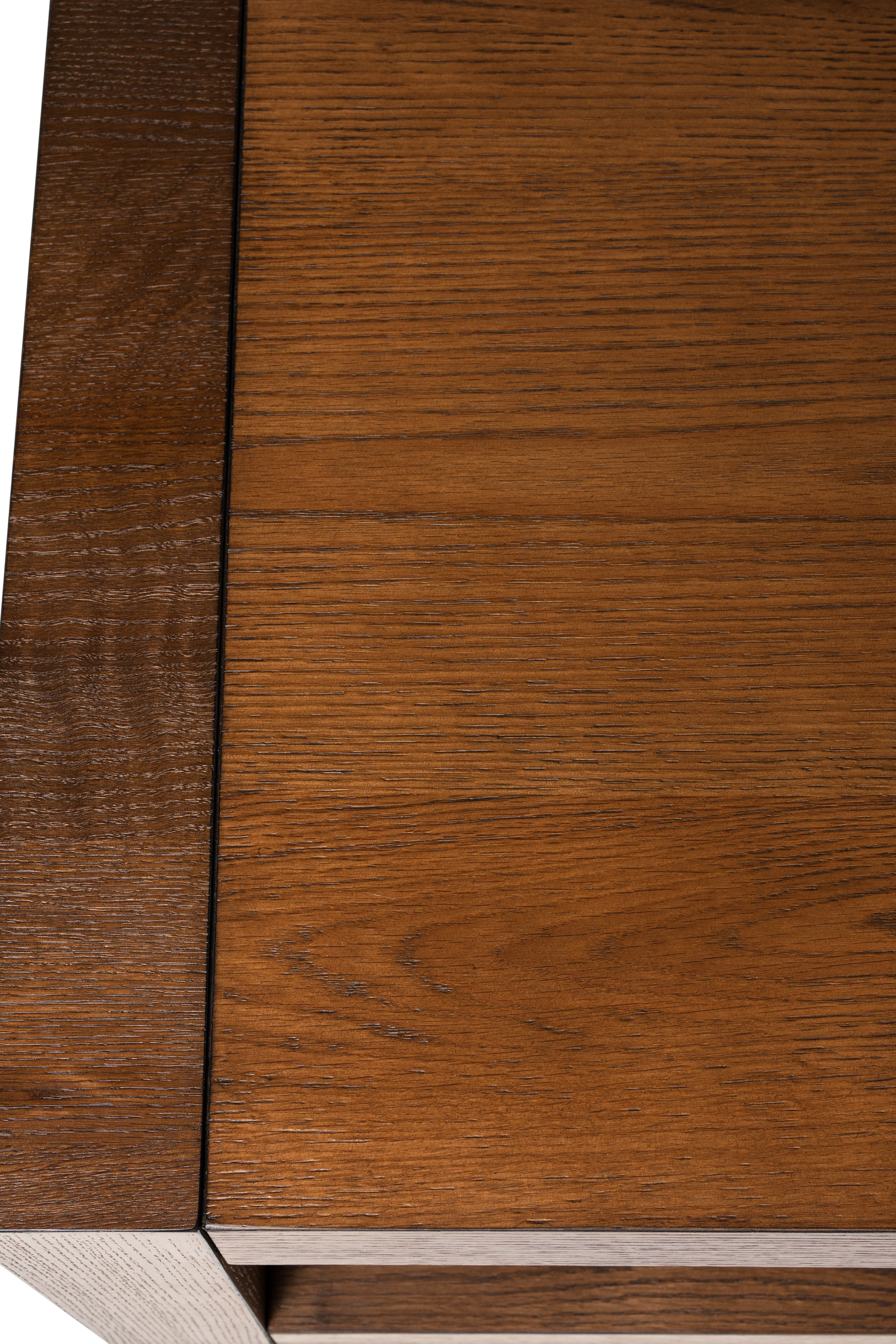 Artemis Contemporary Wooden Coffee Table in Refined Brown Finish in Accent Tables by Maven Lane