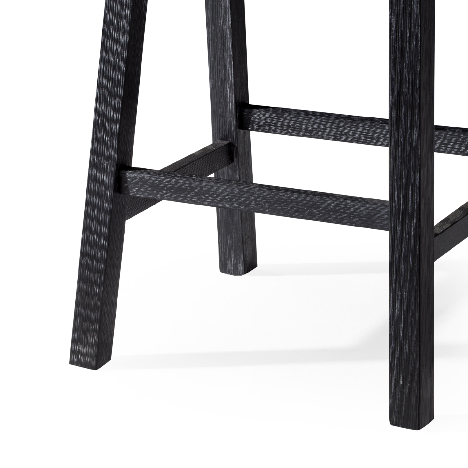 27" Vincent counter height kitchen stool - antiqued black finish in Stools by Maven Lane