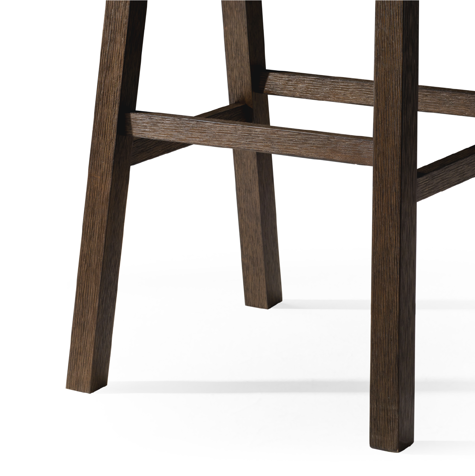 Vincent Bar Stool in Antiqued Brown Finish in Stools by Maven Lane