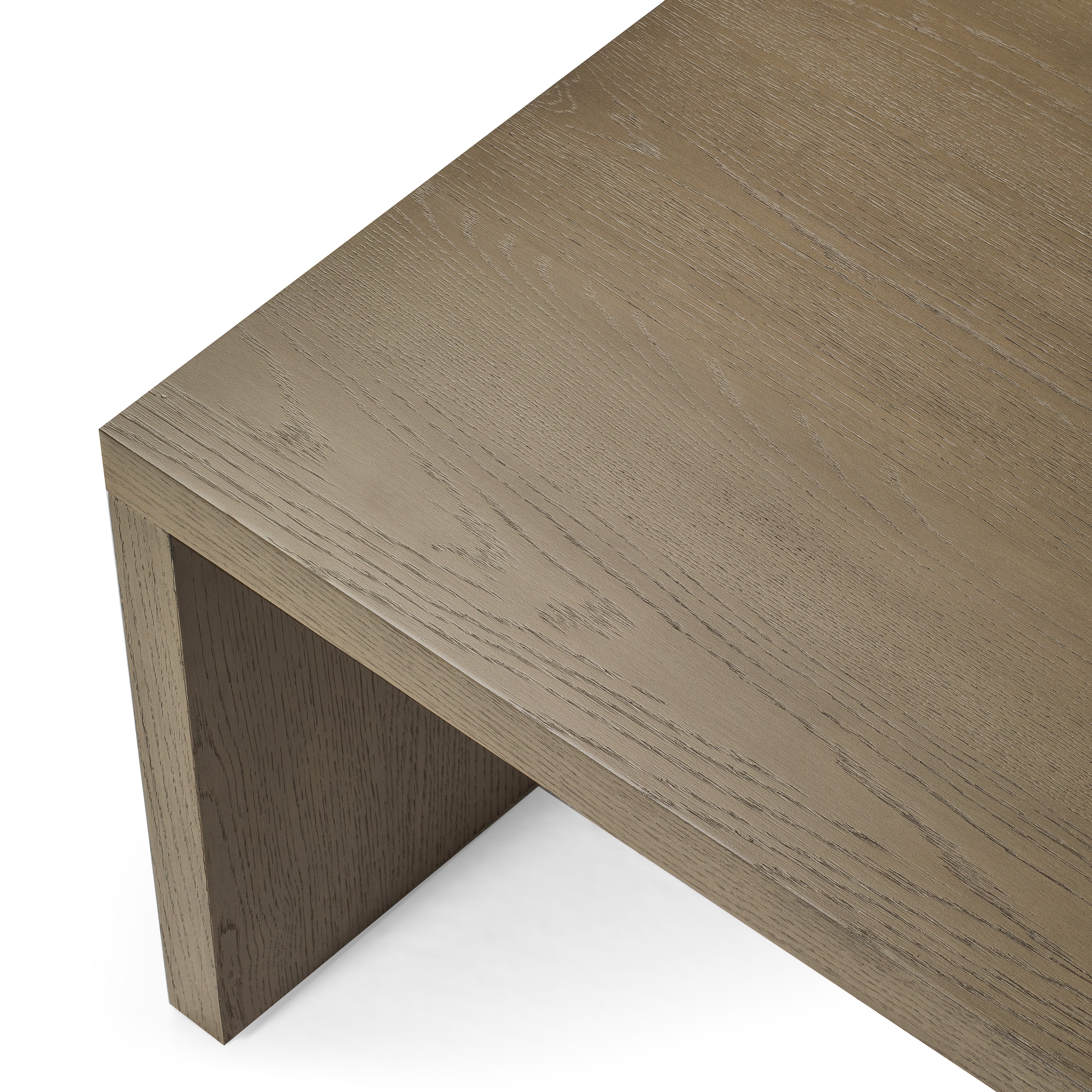 Zeno Rectangular Coffee Table in Aged Grey Finish in Coffee Table by Maven Lane