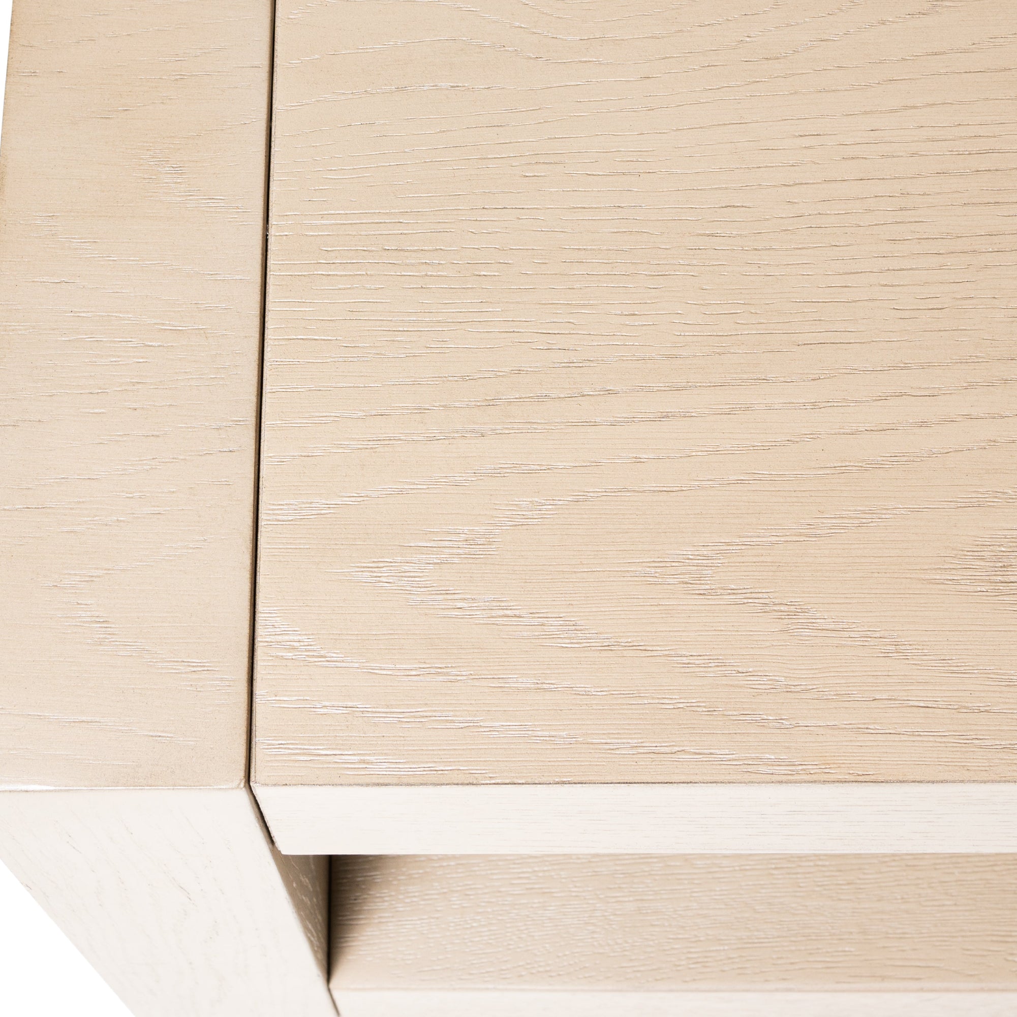 Artemis Contemporary Wooden Coffee Table in Refined White Finish in Coffee Table by Maven Lane