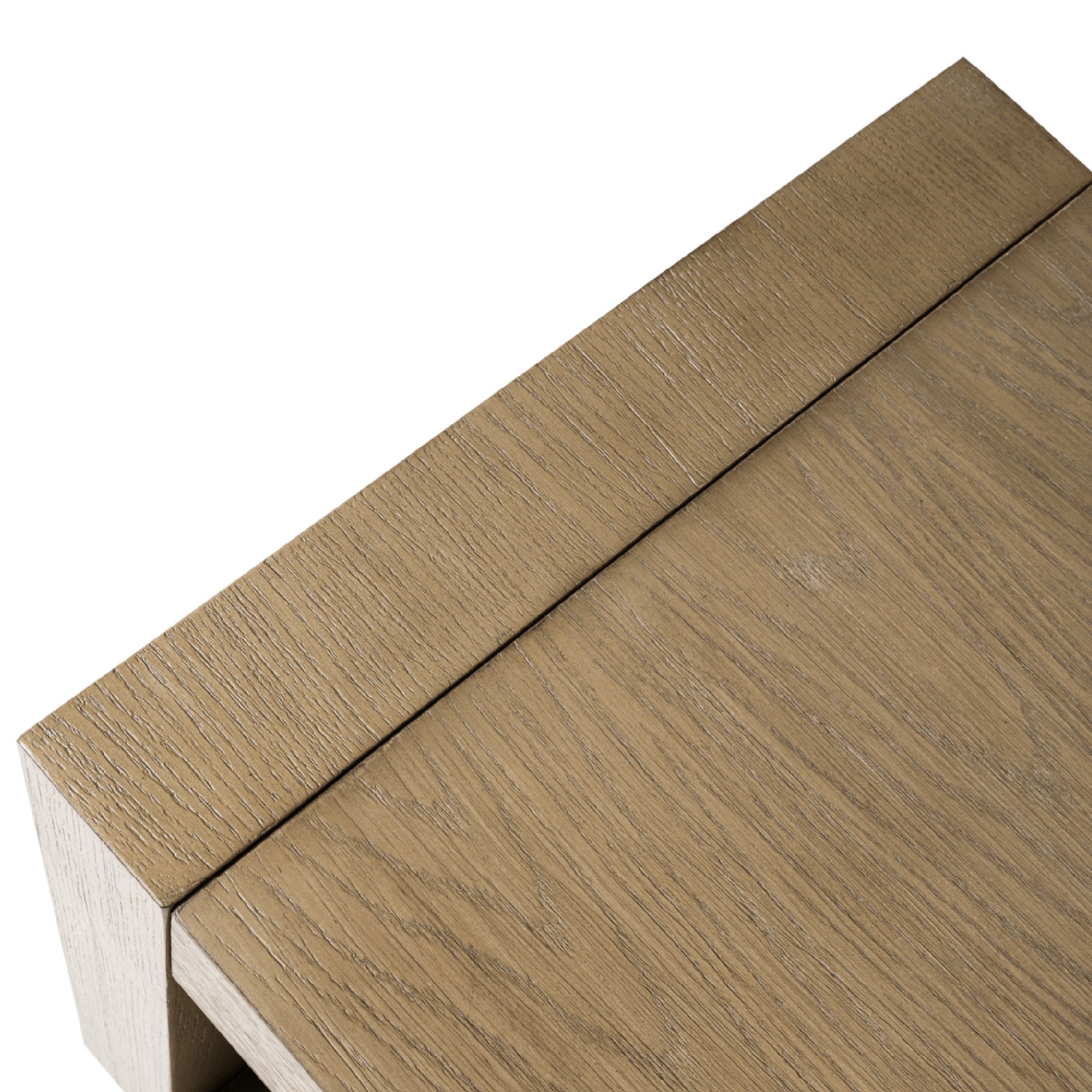 Artemis Contemporary Wooden Side Table in Refined Grey Finish in Side Table by Maven Lane