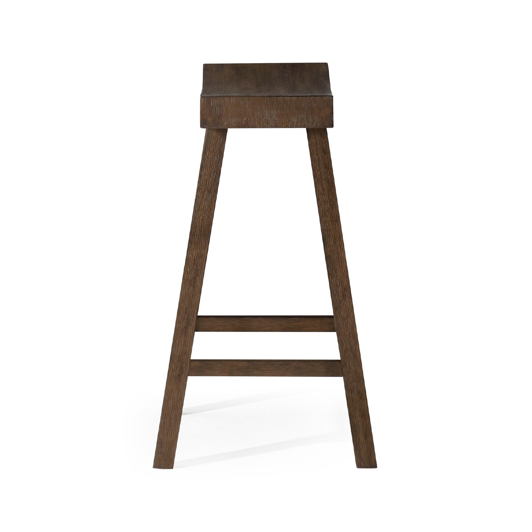 Vincent Counter Stool in Brown Finish in Stools by Maven Lane