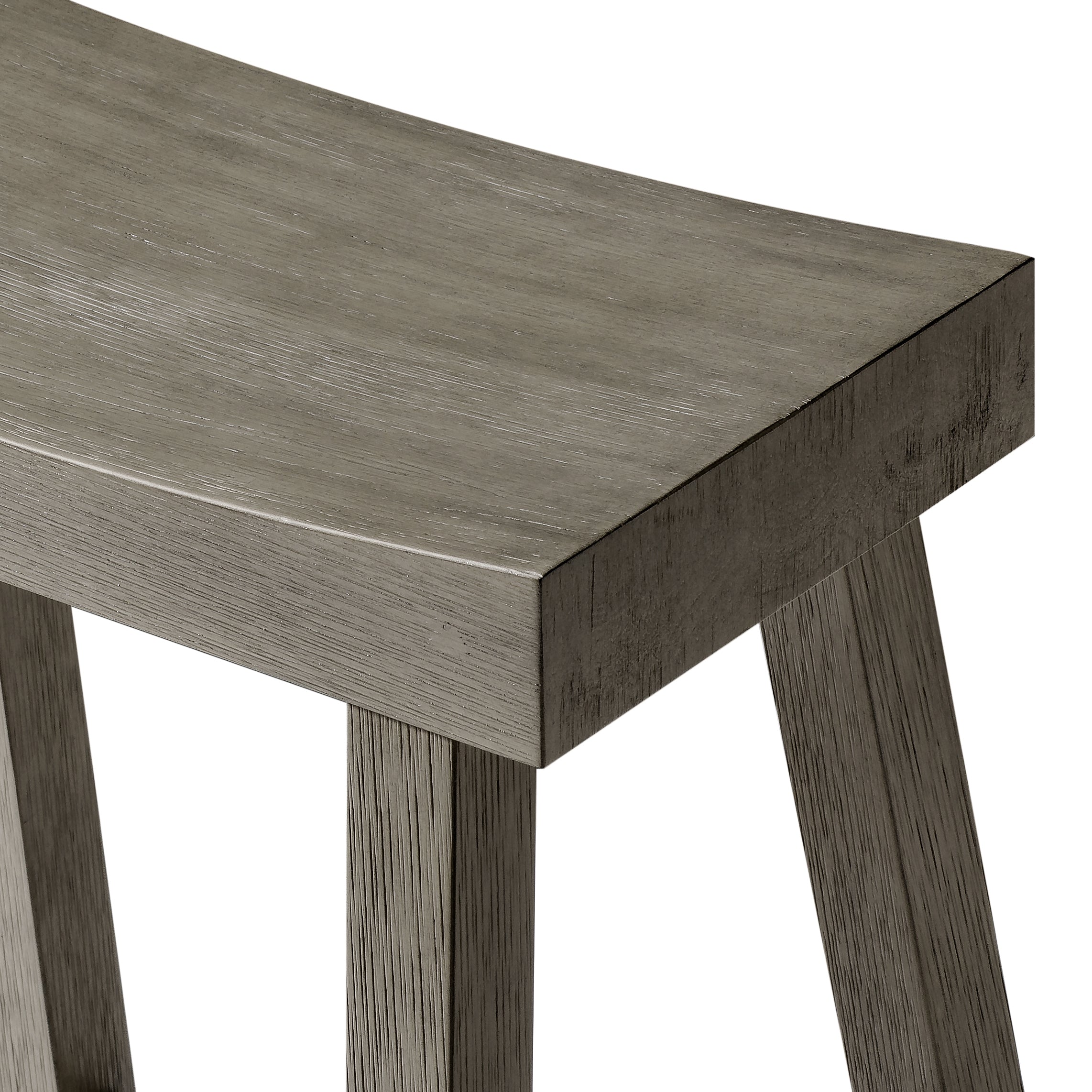 27" Vincent Counter Stool in Antiqued Grey Finish in Stools by Maven Lane