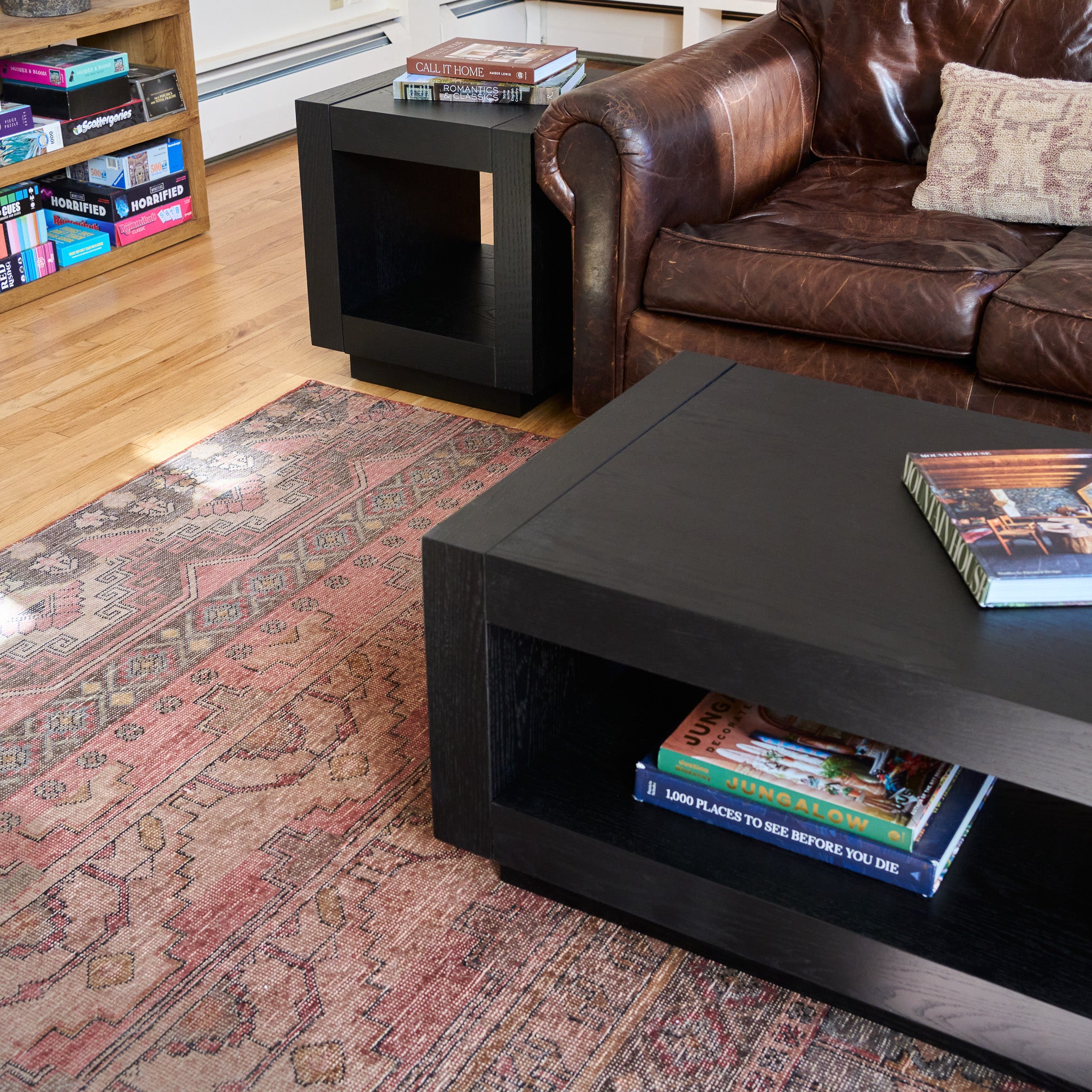 Artemis Side Table in Black Finish in Side Table by Maven Lane