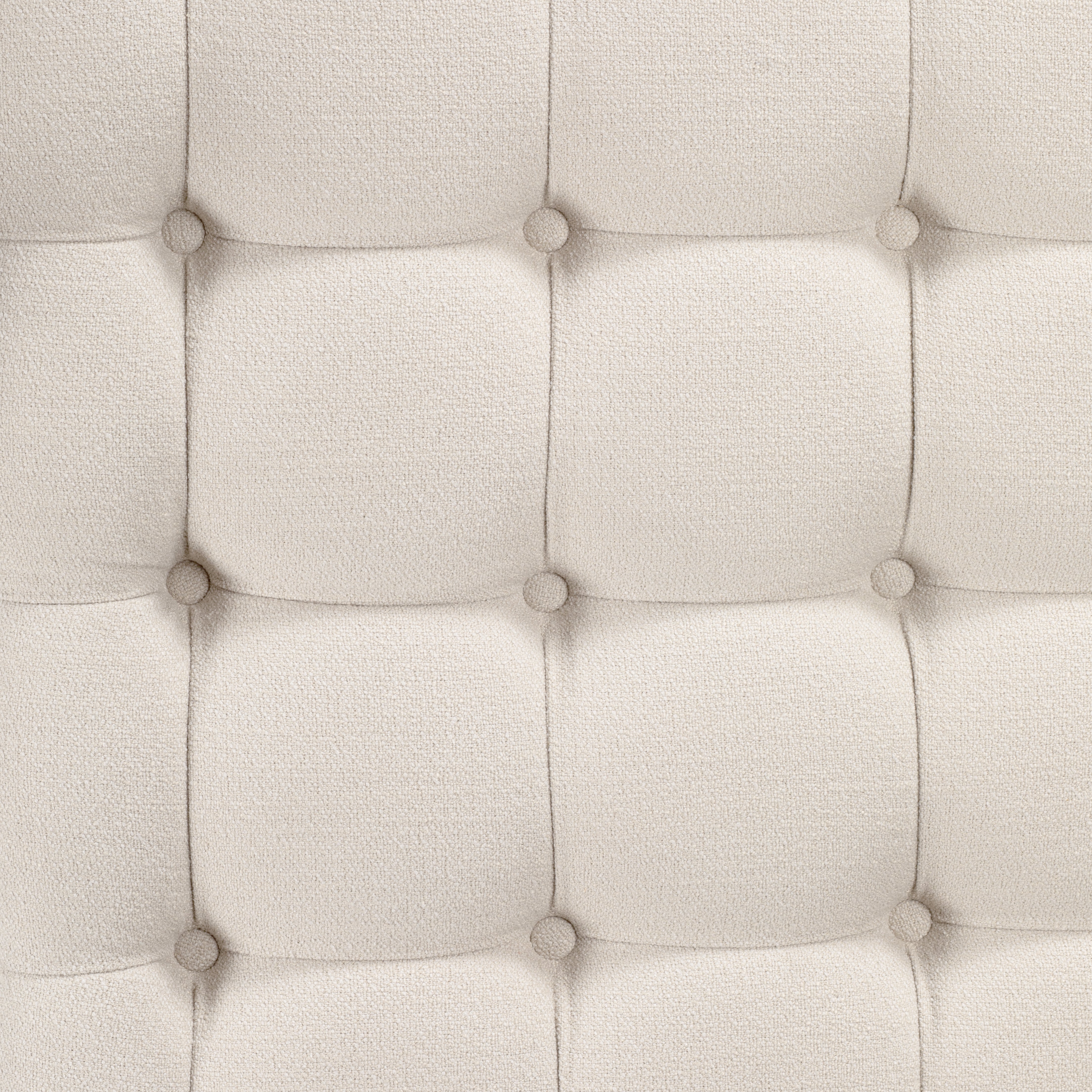 Mesa Square Upholstered Coffee Table in Grey Finish with Grey Fabric in Coffee Table by Maven Lane