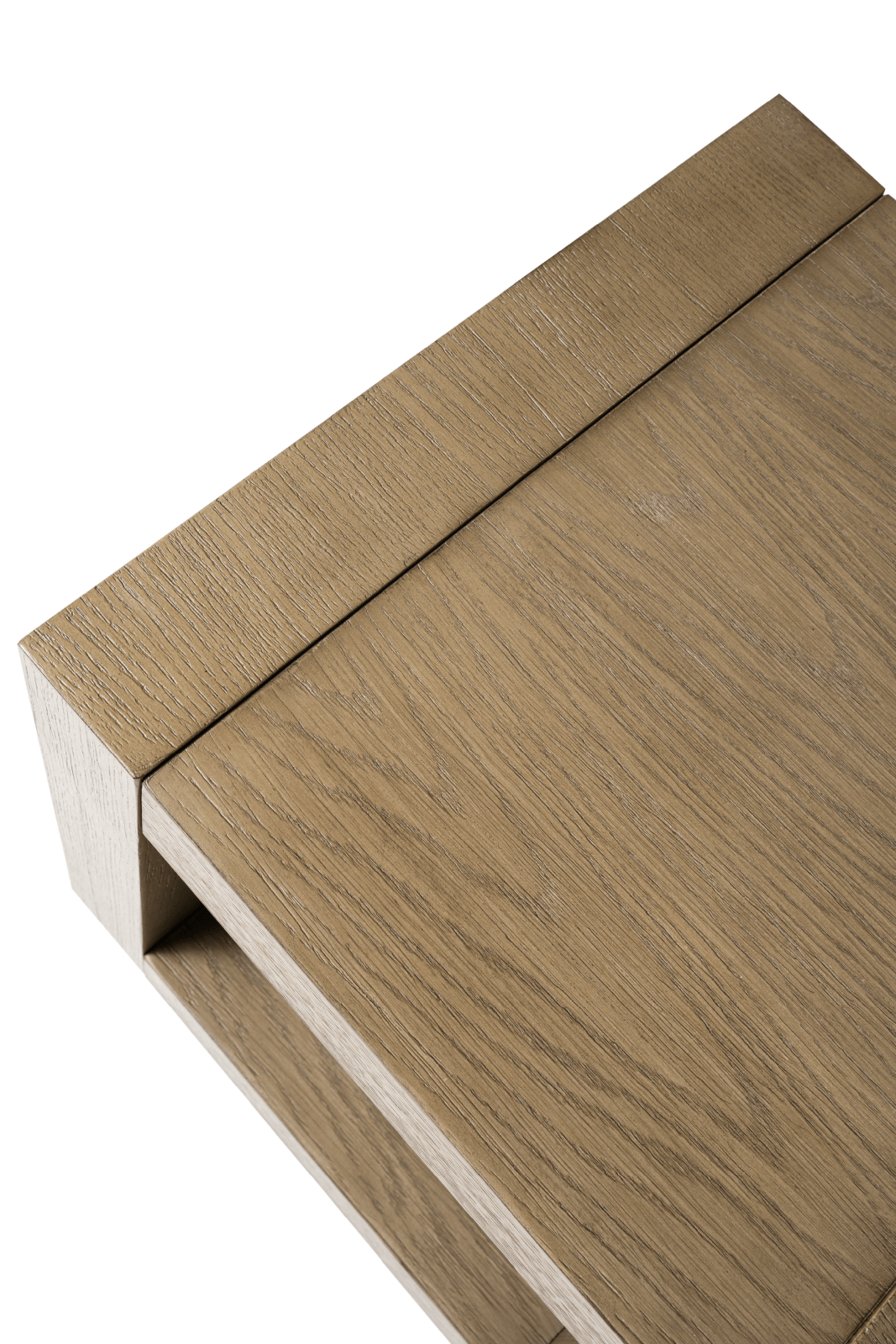 Artemis Contemporary Wooden Side Table In Refined Grey Finish in Maven Lane by Maven Lane