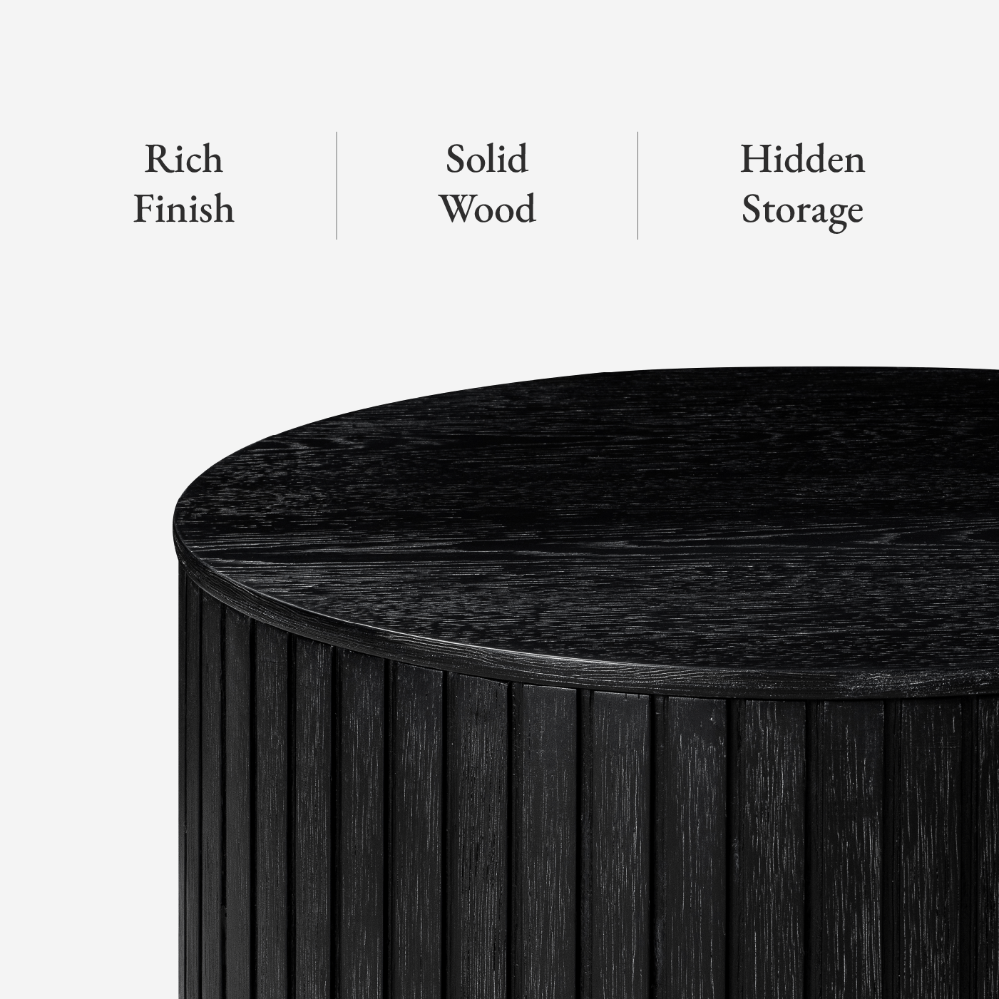 Austin Nesting Tables in Aged Black in Nesting Tables by Maven Lane