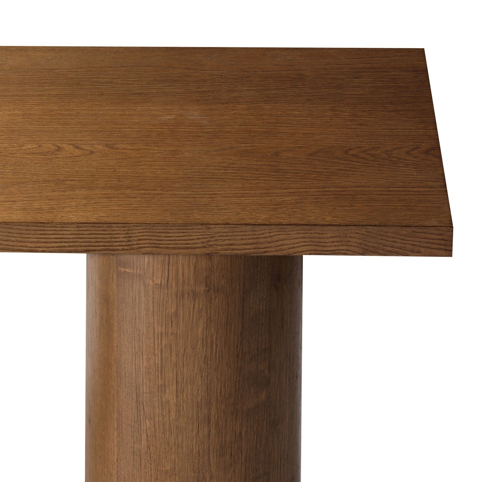 Lana Contemporary Wooden Console Table in Brown Finish in Accent Tables by Maven Lane