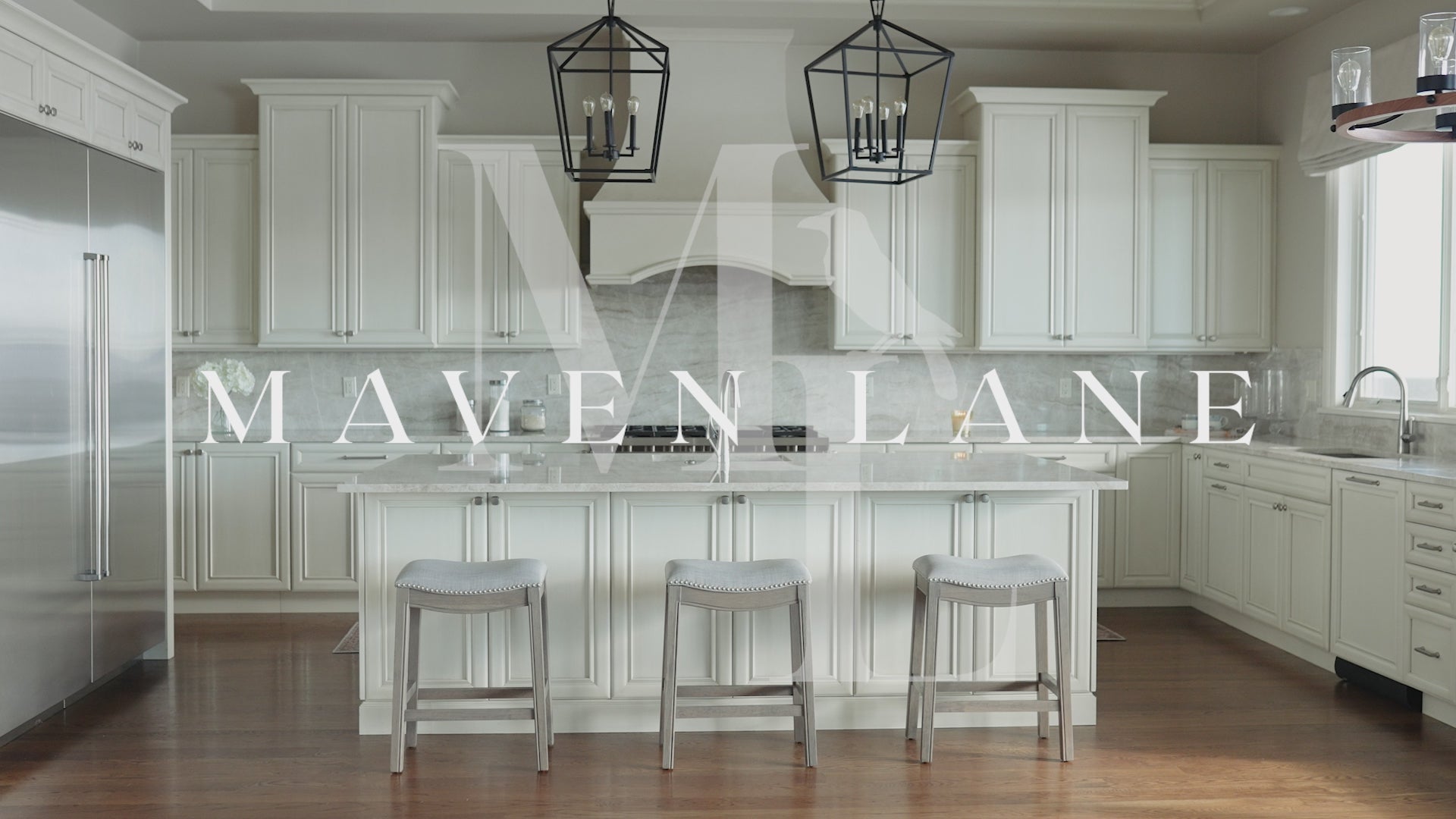26" Adrien Saddle Counter Stool in Black Finish with Dark Grey Faux Leather in Stools by Maven Lane