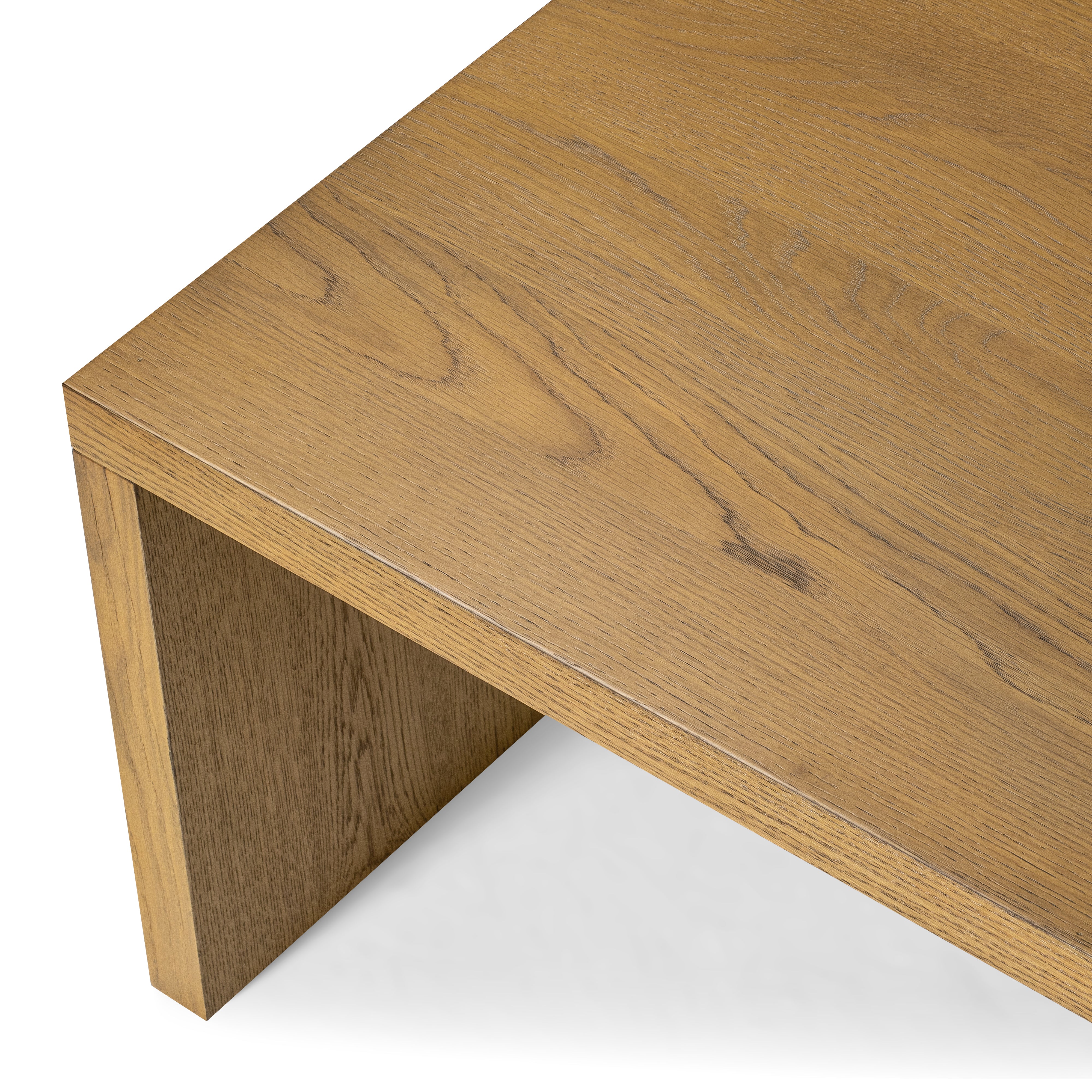 Zeno Rectangular Coffee Table in Aged Natural in Coffee Table by Maven Lane