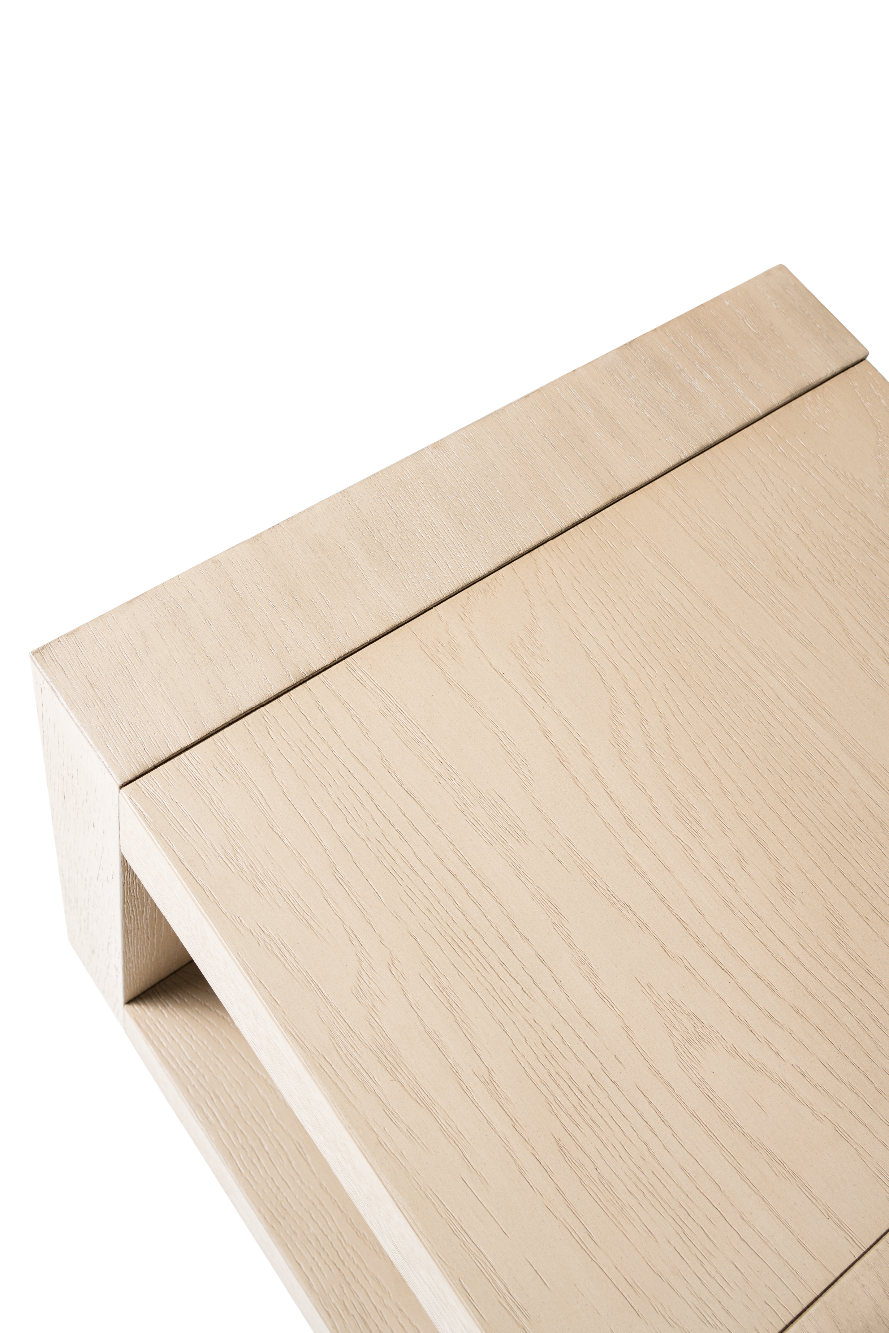 Artemis Side Table in White Finish in Side Table by Maven Lane