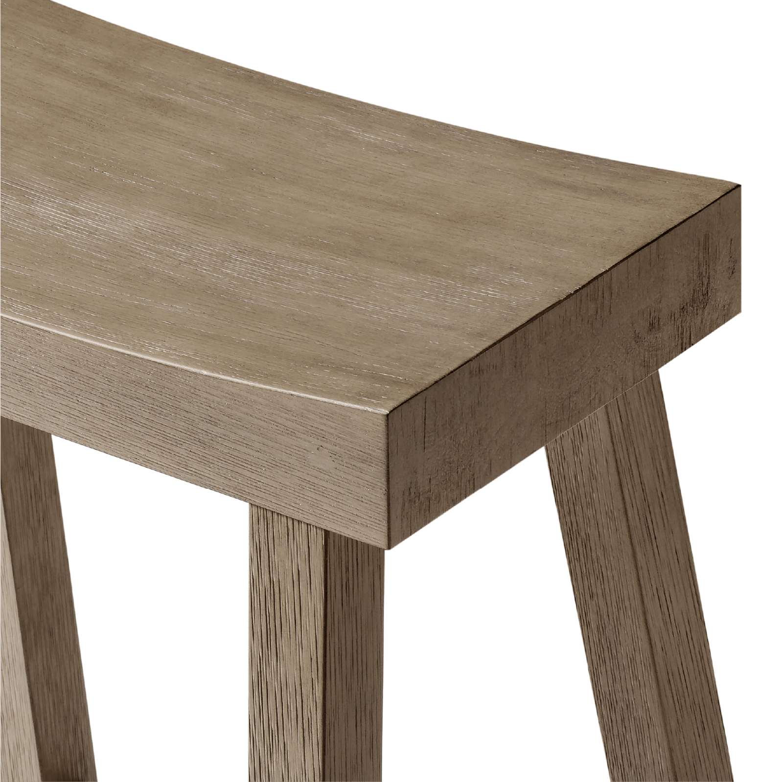 27" Vincent Counter Stool in Antiqued Grey Finish in Stools by Maven Lane