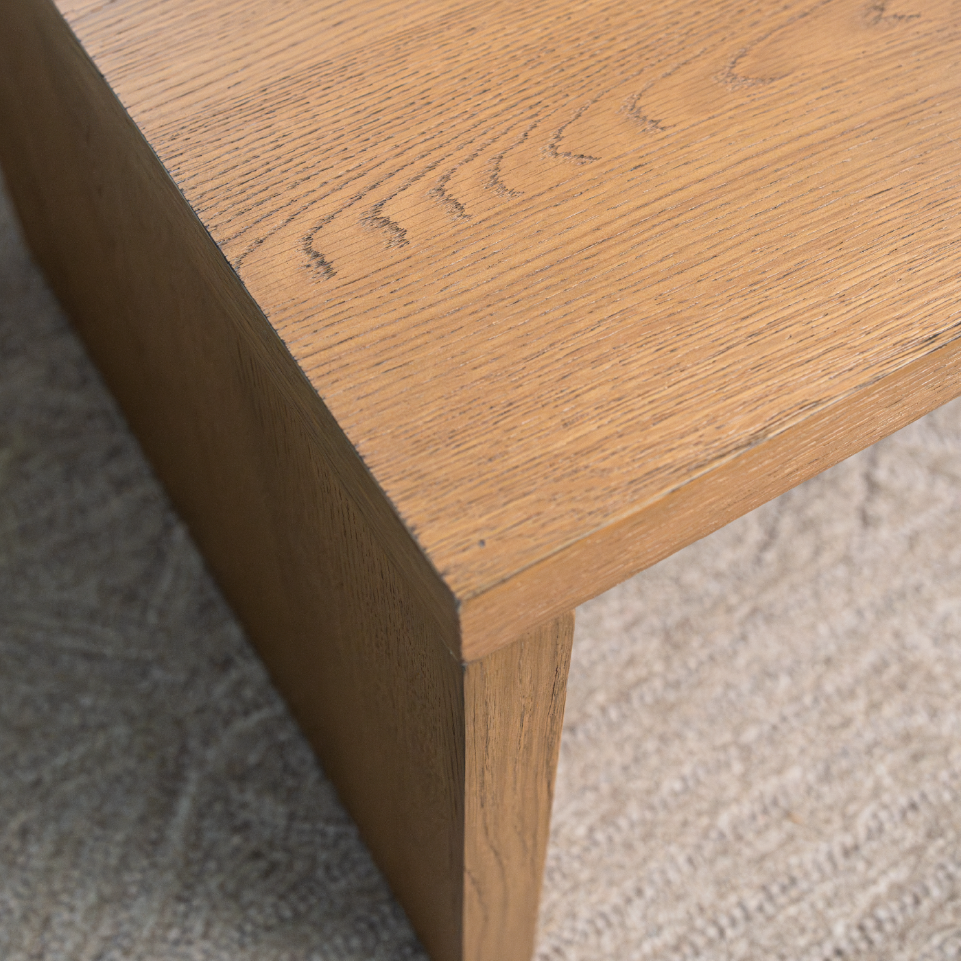 Zeno Rectangular Coffee Table in Aged Natural in Coffee Table by Maven Lane