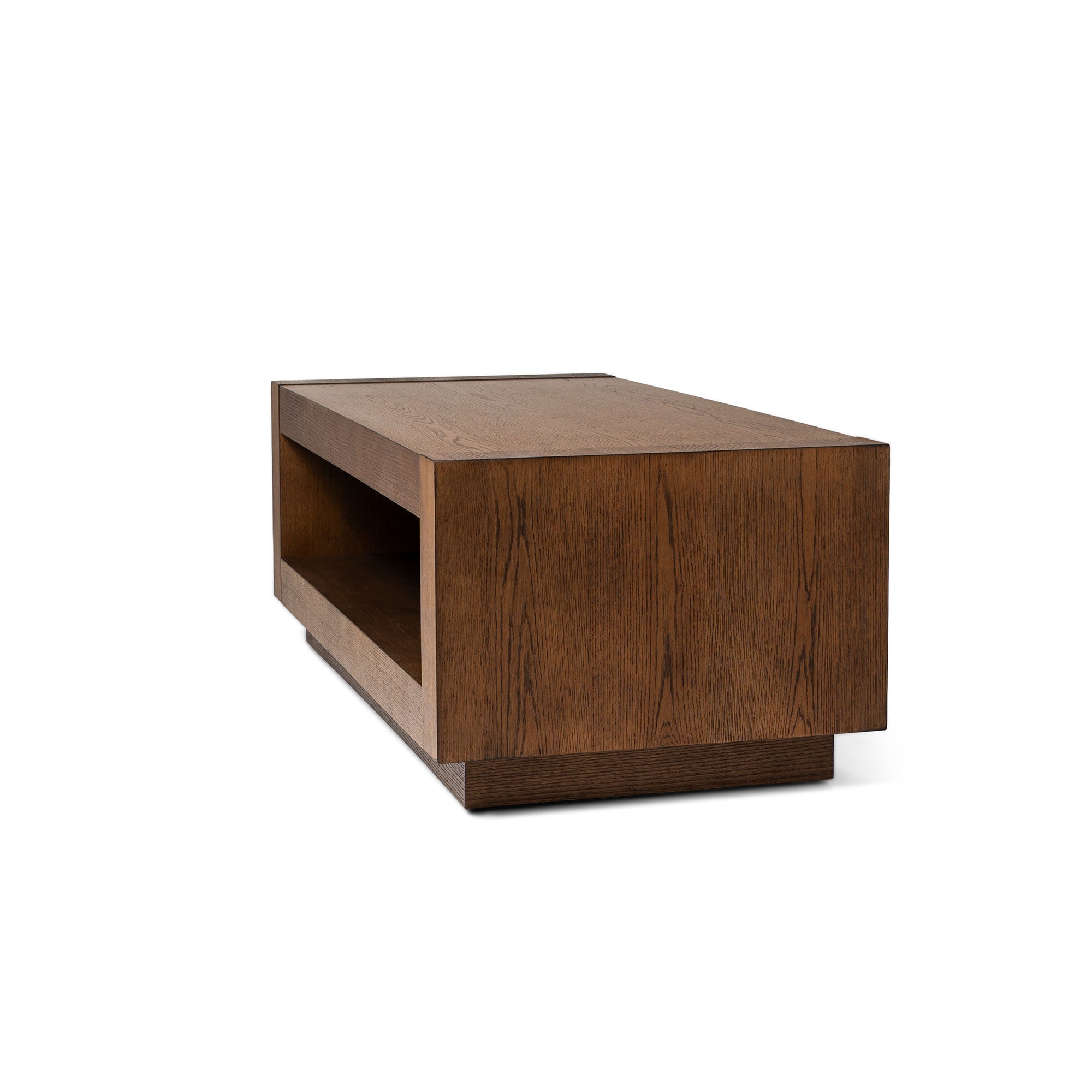 Artemis Contemporary Wooden Coffee Table in Refined Brown Finish in Accent Tables by Maven Lane