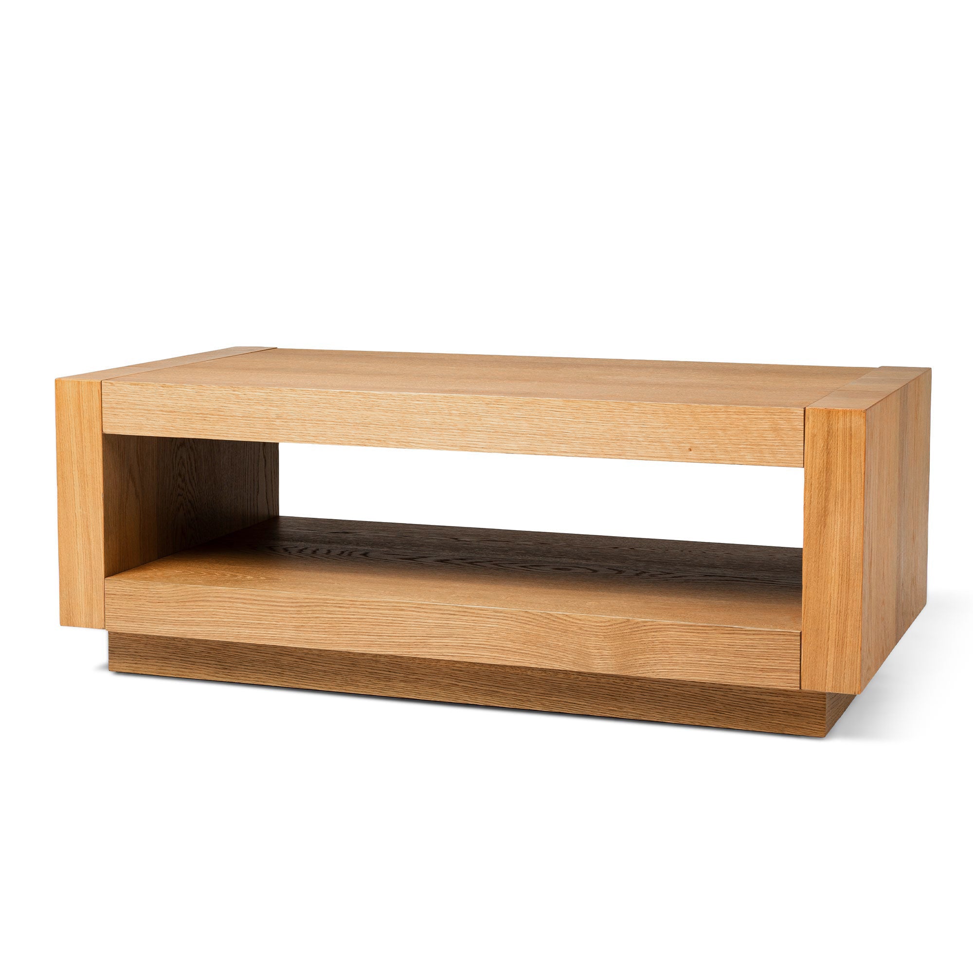 Artemis Contemporary Wooden Coffee Table in Refined Natural Finish in Accent Tables by Maven Lane