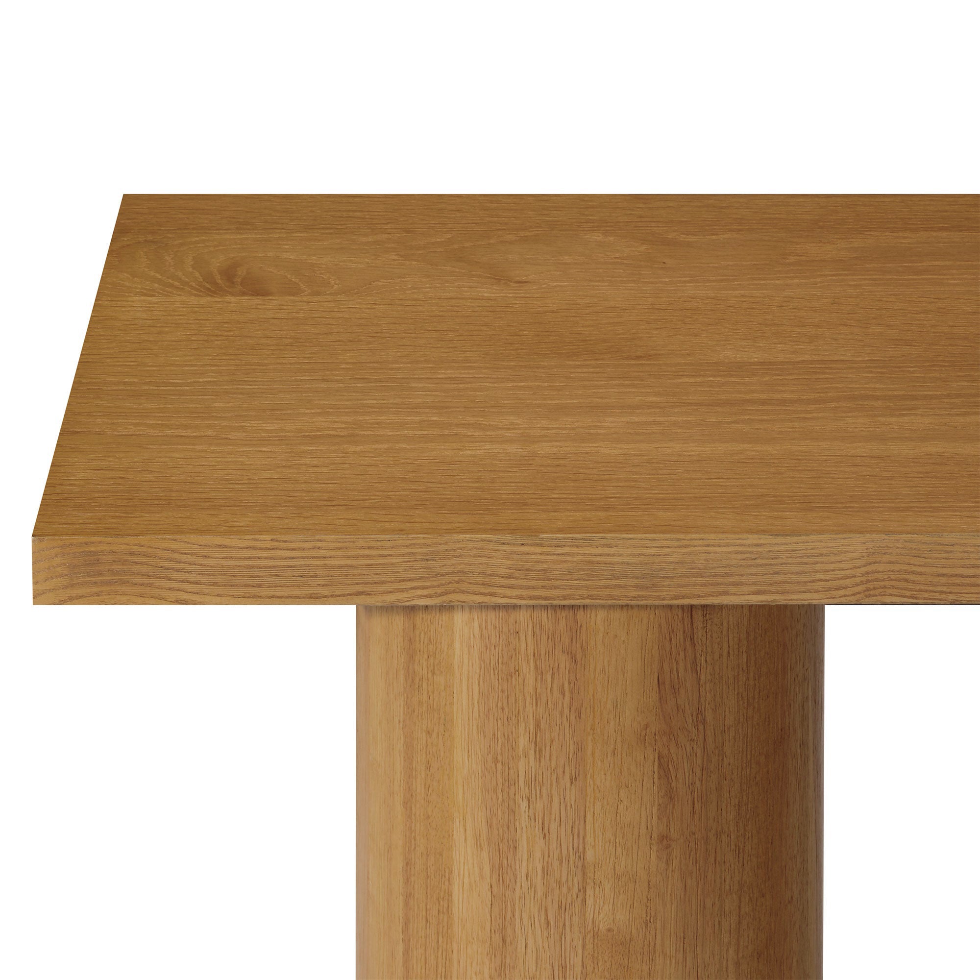 Lana Contemporary Wooden Console Table in Refined Natural Finish in Accent Tables by Maven Lane