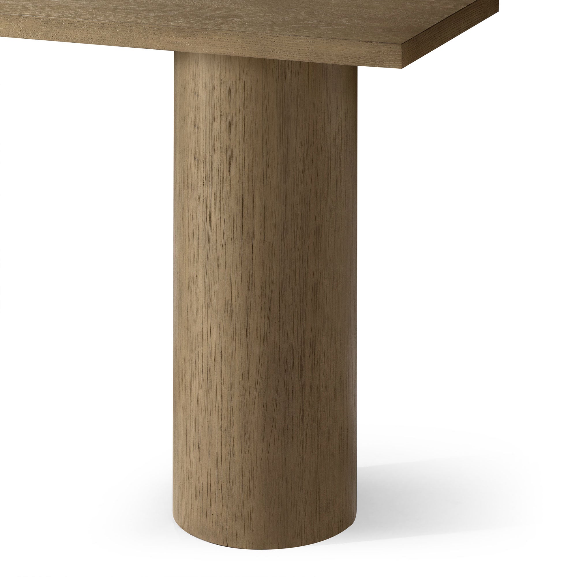 Lana Contemporary Wooden Console Table in Refined Grey Finish in Accent Tables by Maven Lane