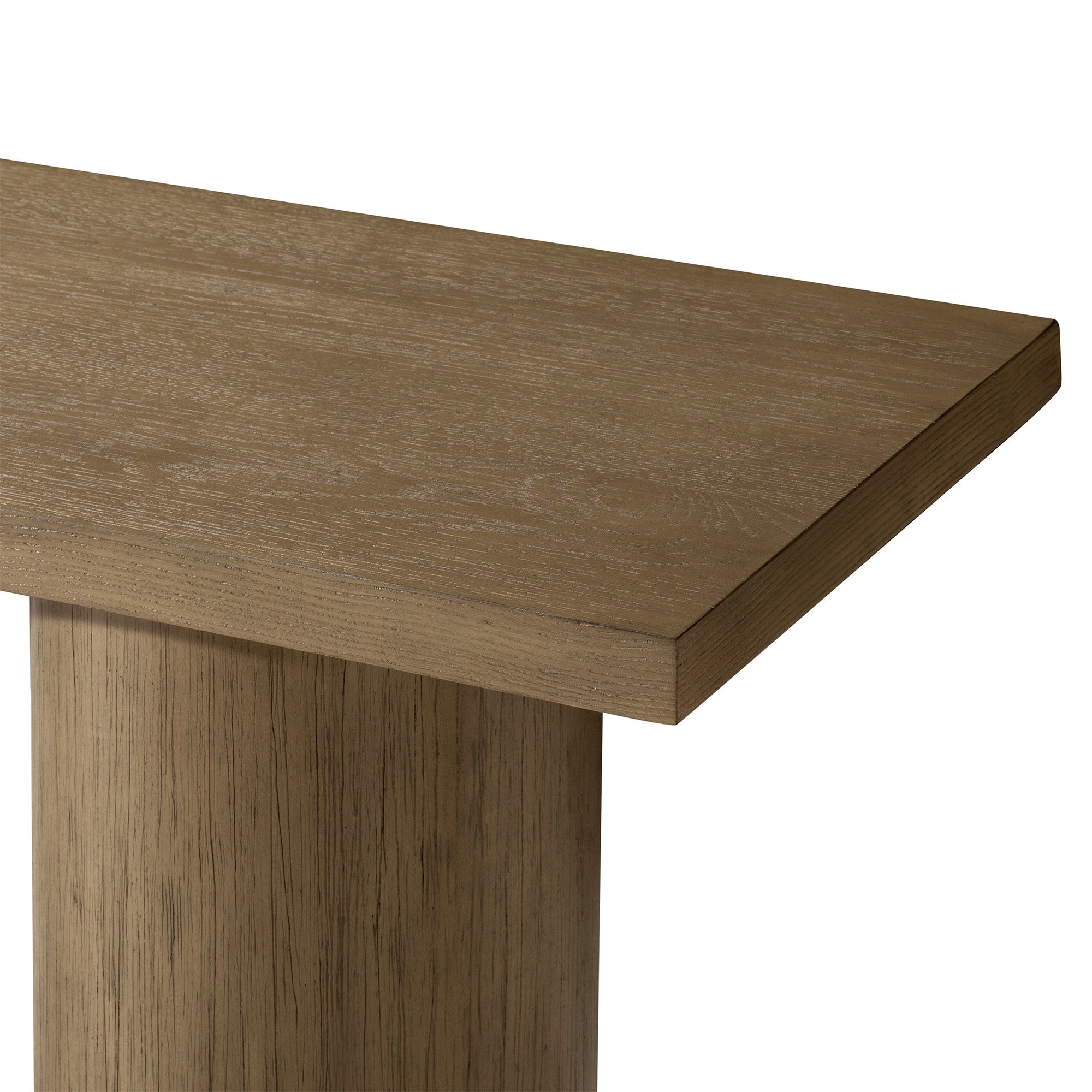 Lana Contemporary Wooden Console Table in Refined Grey Finish in Accent Tables by Maven Lane