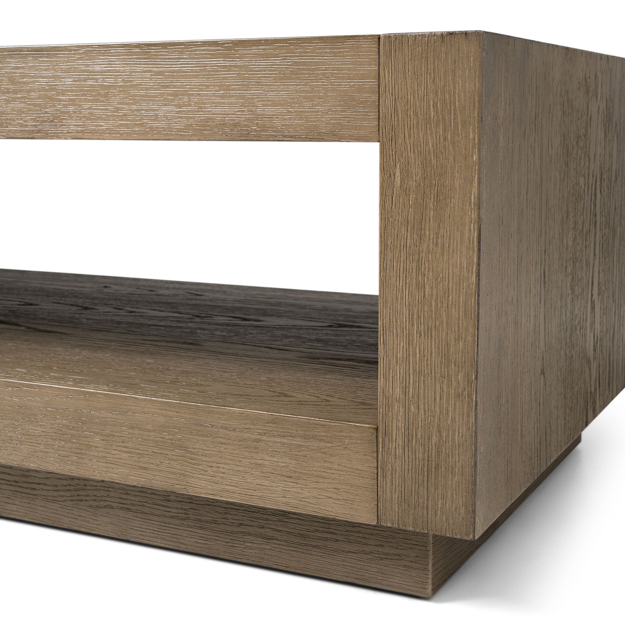 Artemis Contemporary Wooden Coffee Table in Refined Grey Finish in Accent Tables by Maven Lane