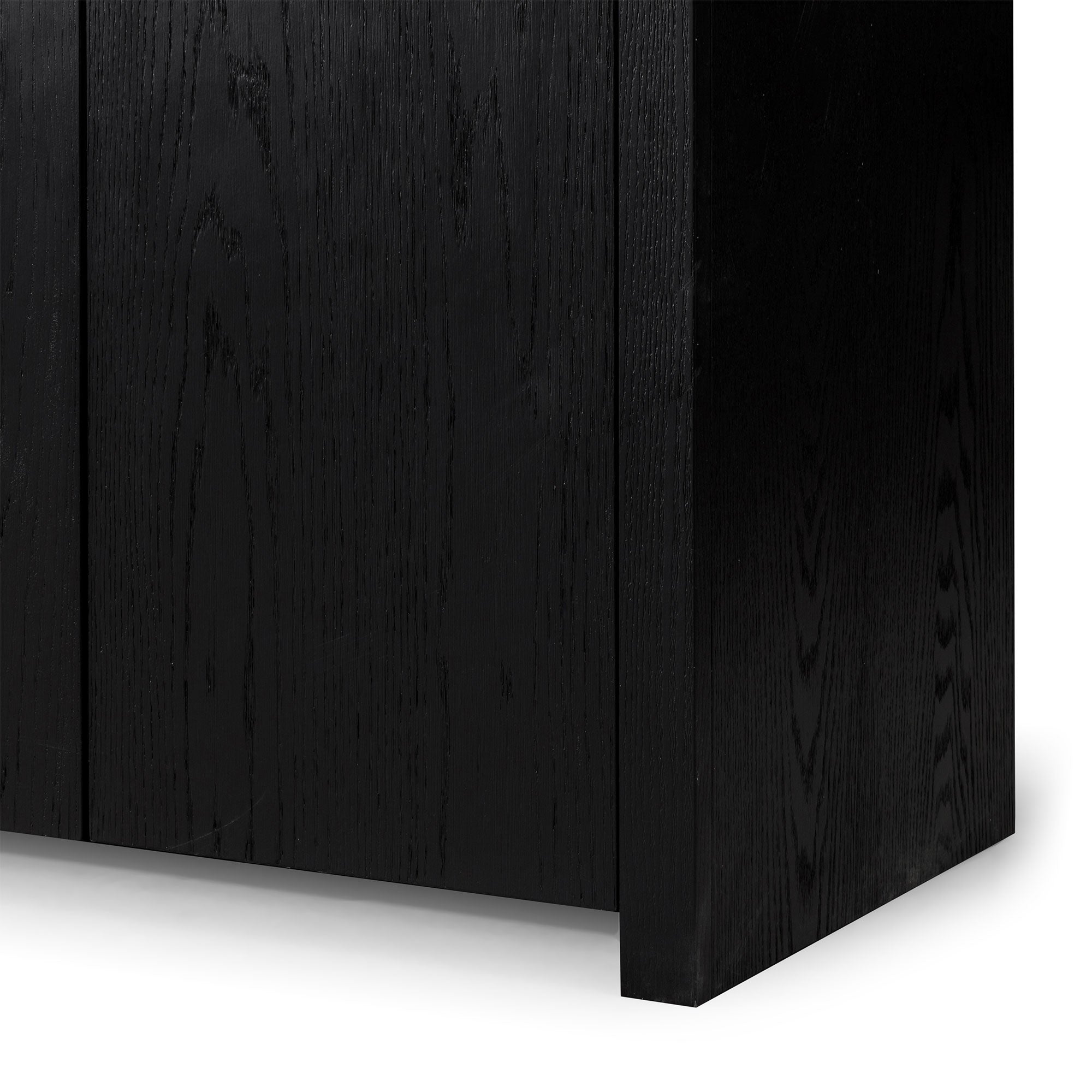 Iris Contemporary Wooden Sideboard in Refined Black Finish in Cabinets by Maven Lane