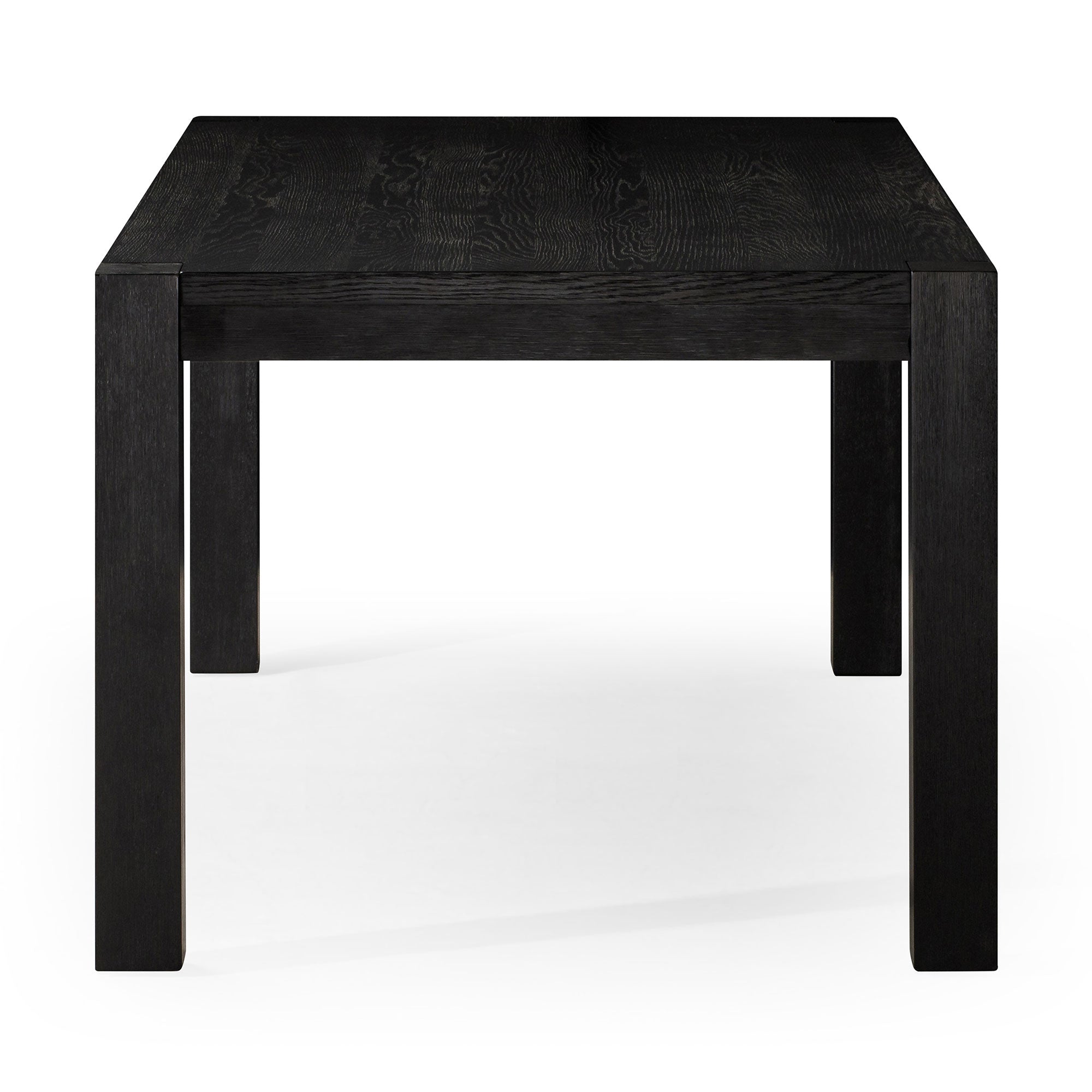 Cleo Contemporary Wooden Dining Table in Refined Black Finish in Dining Furniture by Maven Lane