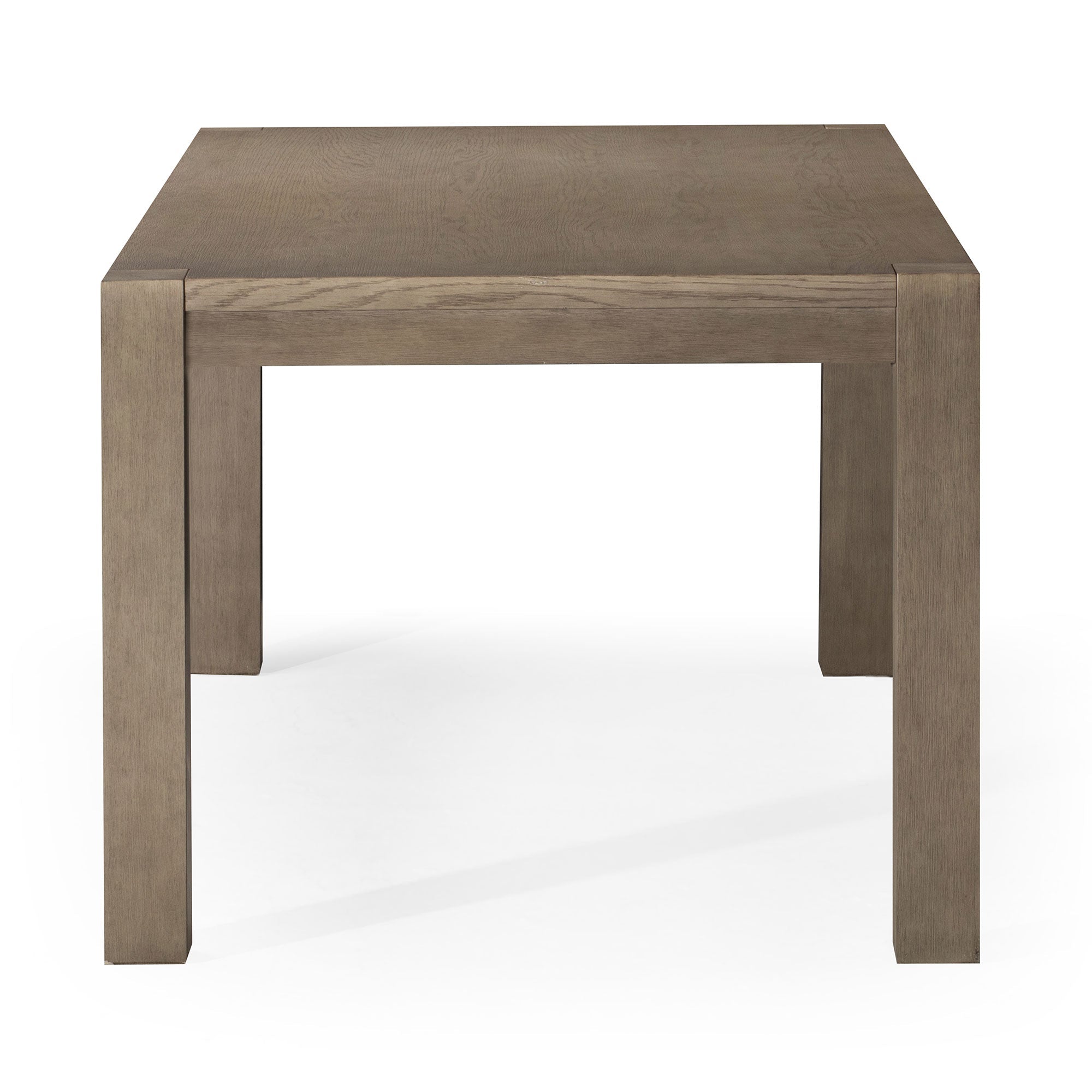 Cleo Contemporary Wooden Dining Table in Refined Grey Finish in Dining Furniture by Maven Lane