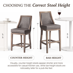 Vienna Swivel Bar Stool in Grey Finish with Grey Faux Leather in Stools by Maven Lane