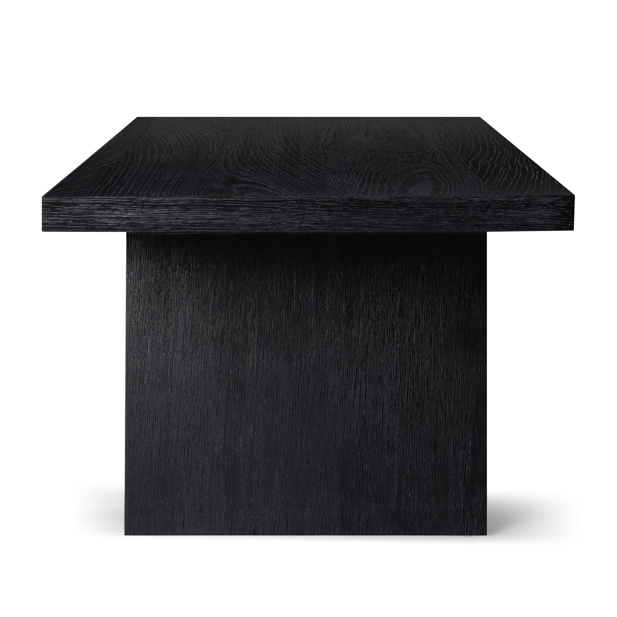 Marcella Wooden Coffee Table in Aged Black Finish in Accent Tables by Maven Lane