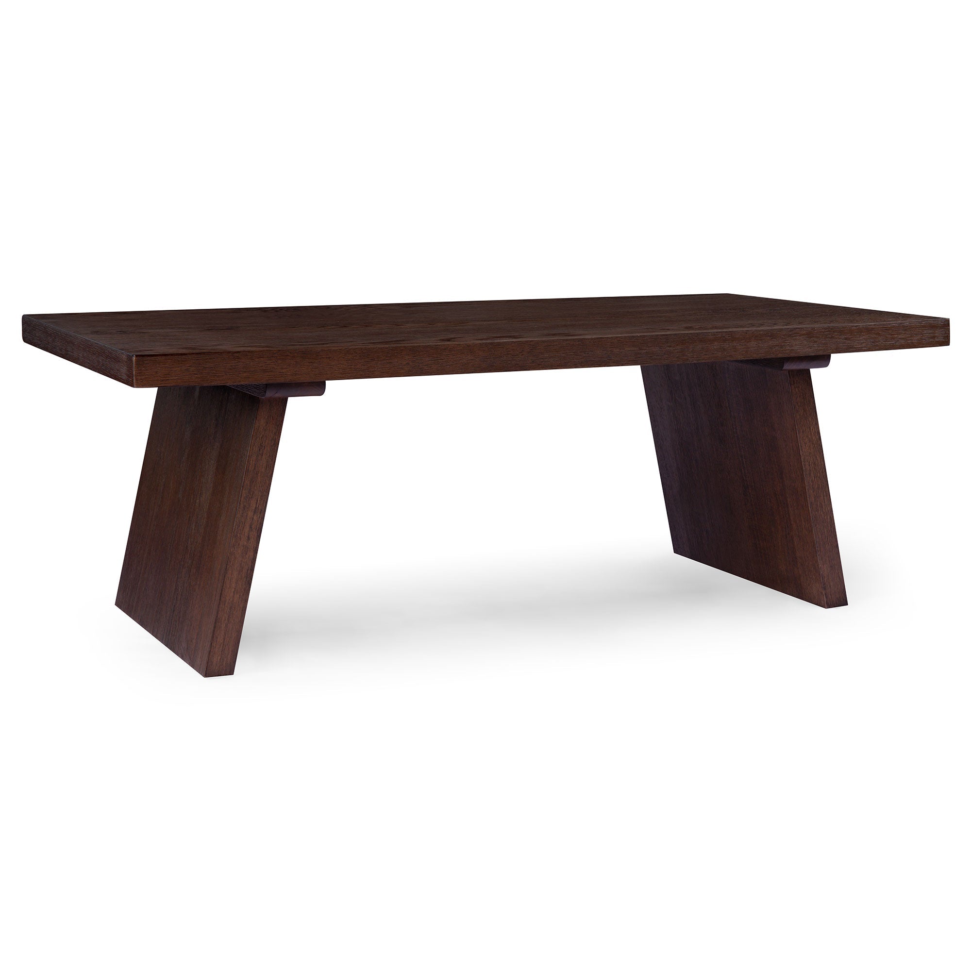 Marcella Wooden Coffee Table in Aged Brown Finish in Accent Tables by Maven Lane