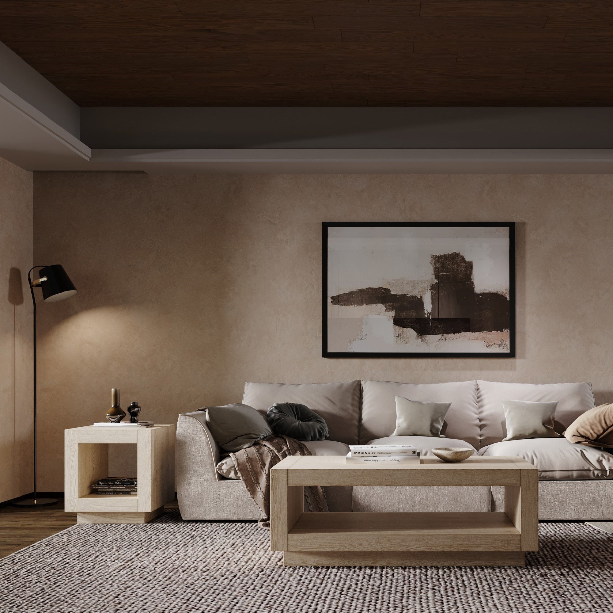 Artemis Side Table in White Finish in Side Table by Maven Lane