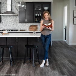 Luna Bar Stool in Black Finish in Stools by Maven Lane