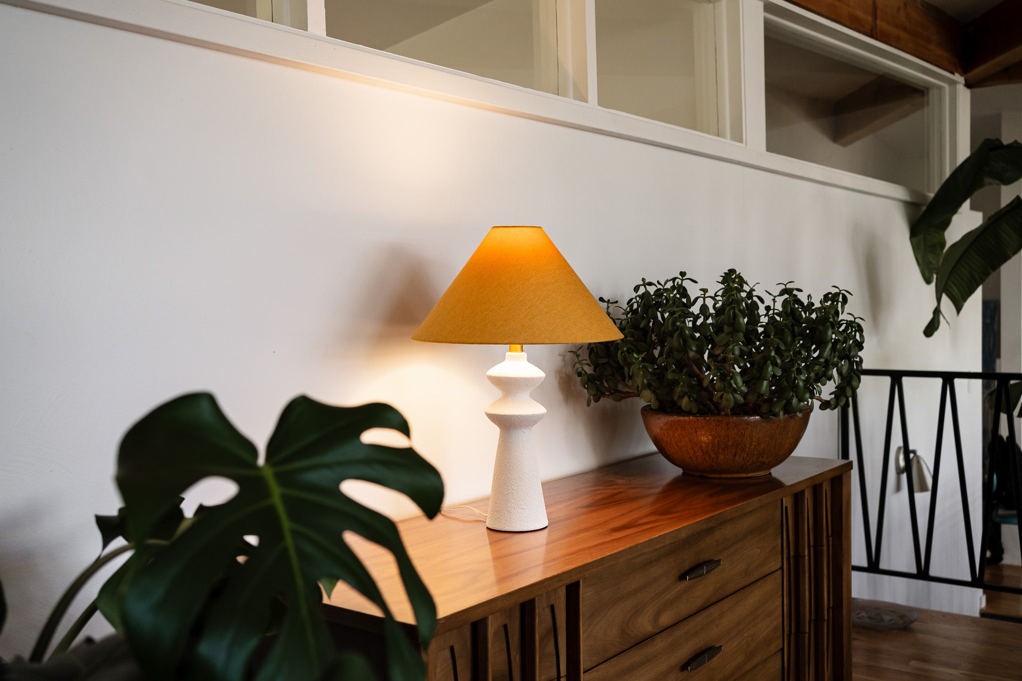 Henrik Table Lamp in White in Lighting by Maven Lane