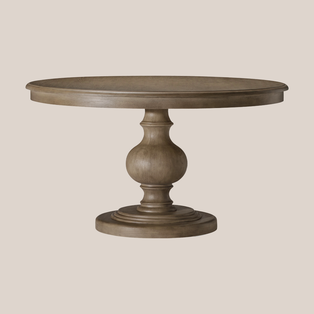 A Maven Lane dining table with a grey finish.