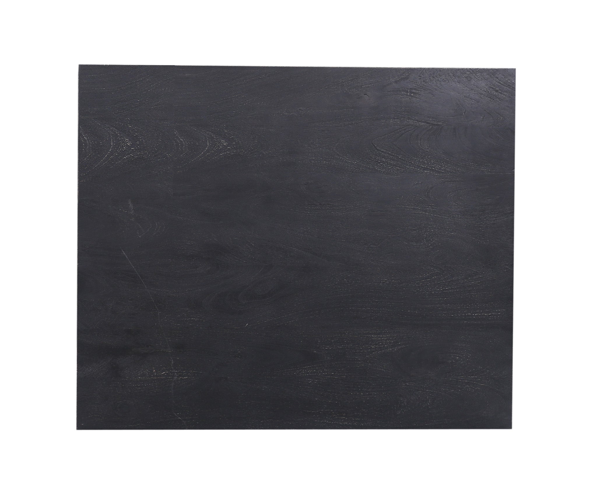 Emin Nomad Wooden Rectangular Coffee Table in Distressed Black Finish in Accent Tables by Maven Lane