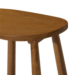 Luna Counter Stool in Light Brown Finish in Stools by Maven Lane