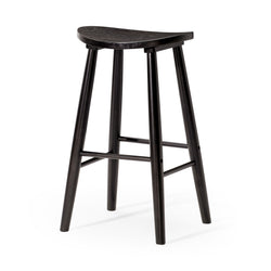 Luna Bar Stool in Black Finish in Stools by Maven Lane