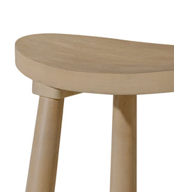 Luna Counter Stool in Natural Finish in Stools by Maven Lane