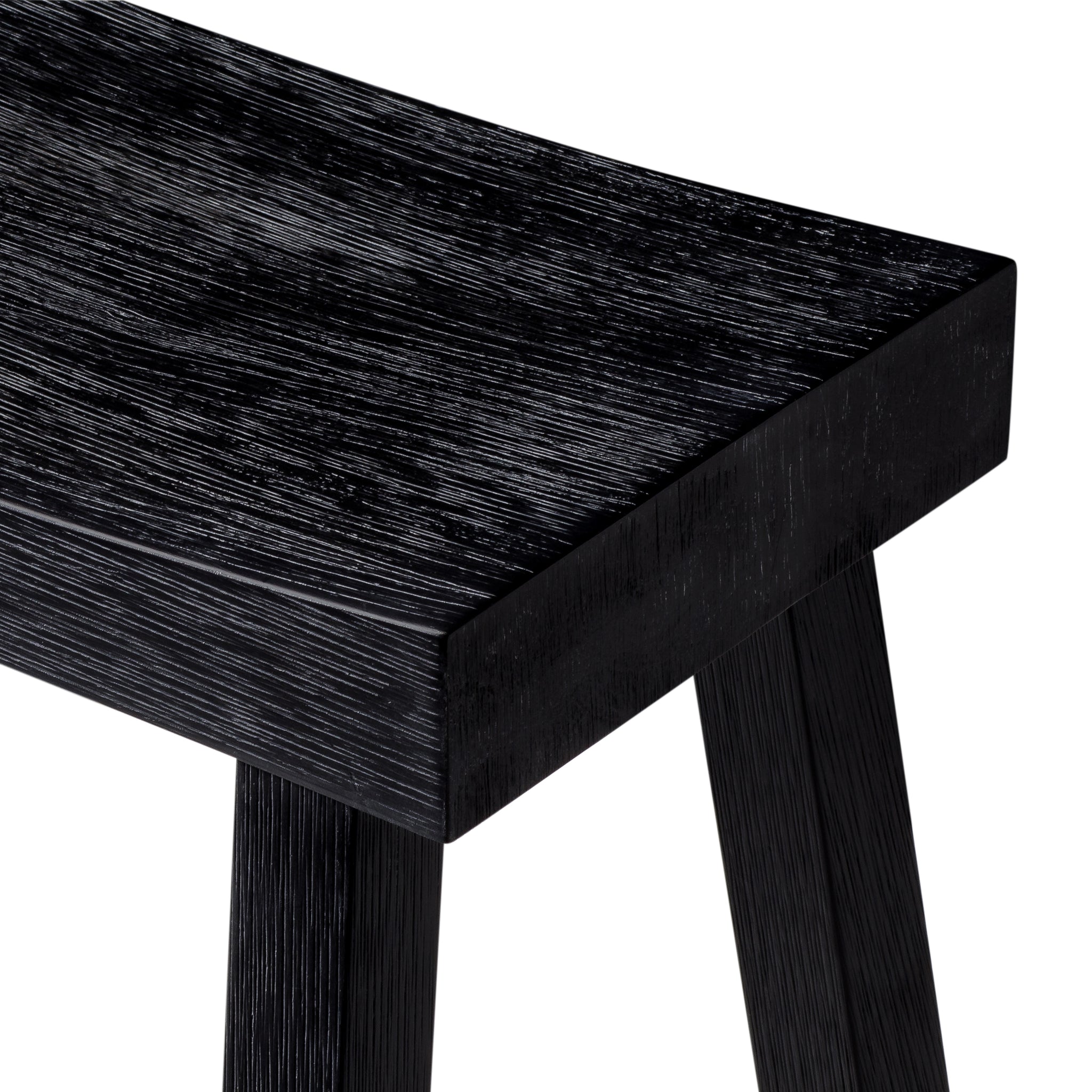Vincent Counter Stool in Black Finish in Stools by Maven Lane