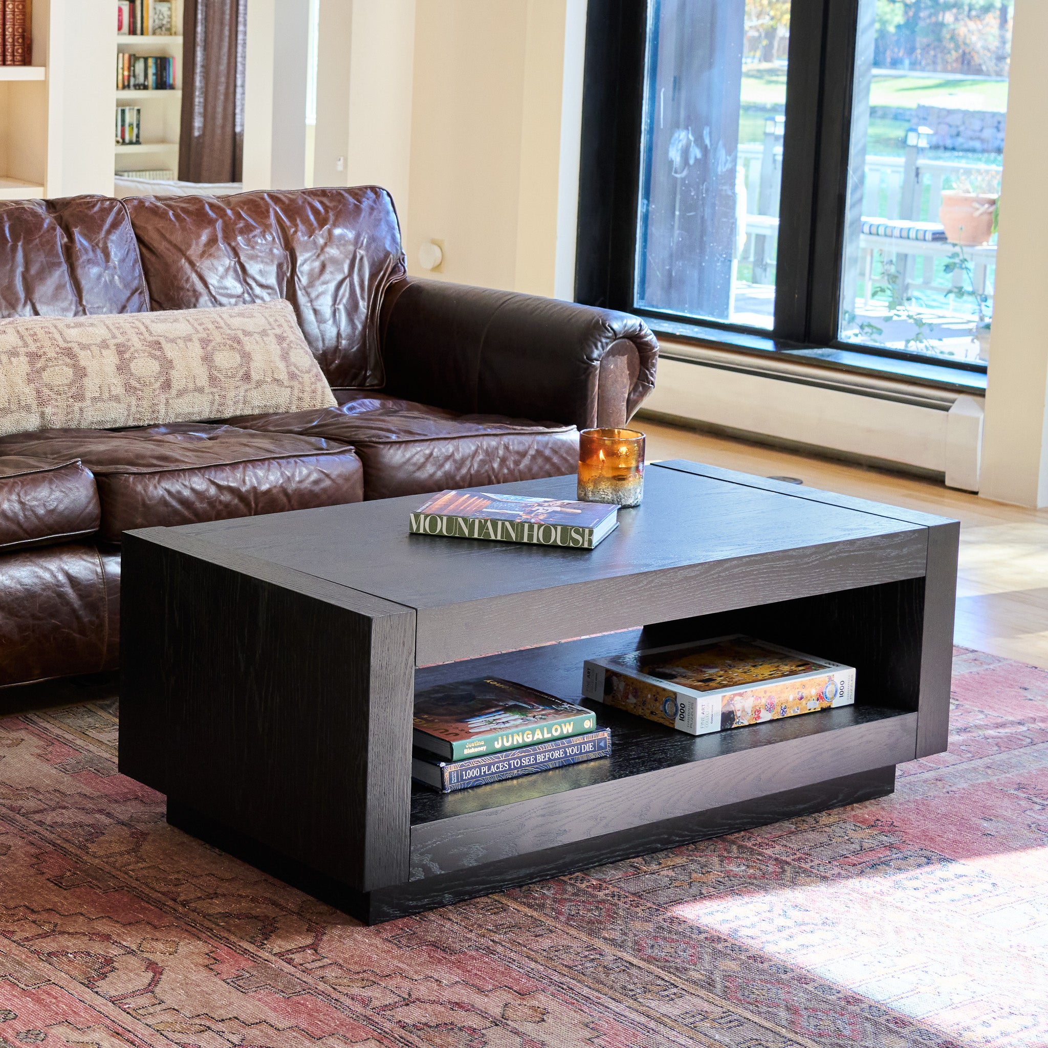 Artemis Coffee Table in Black Finish