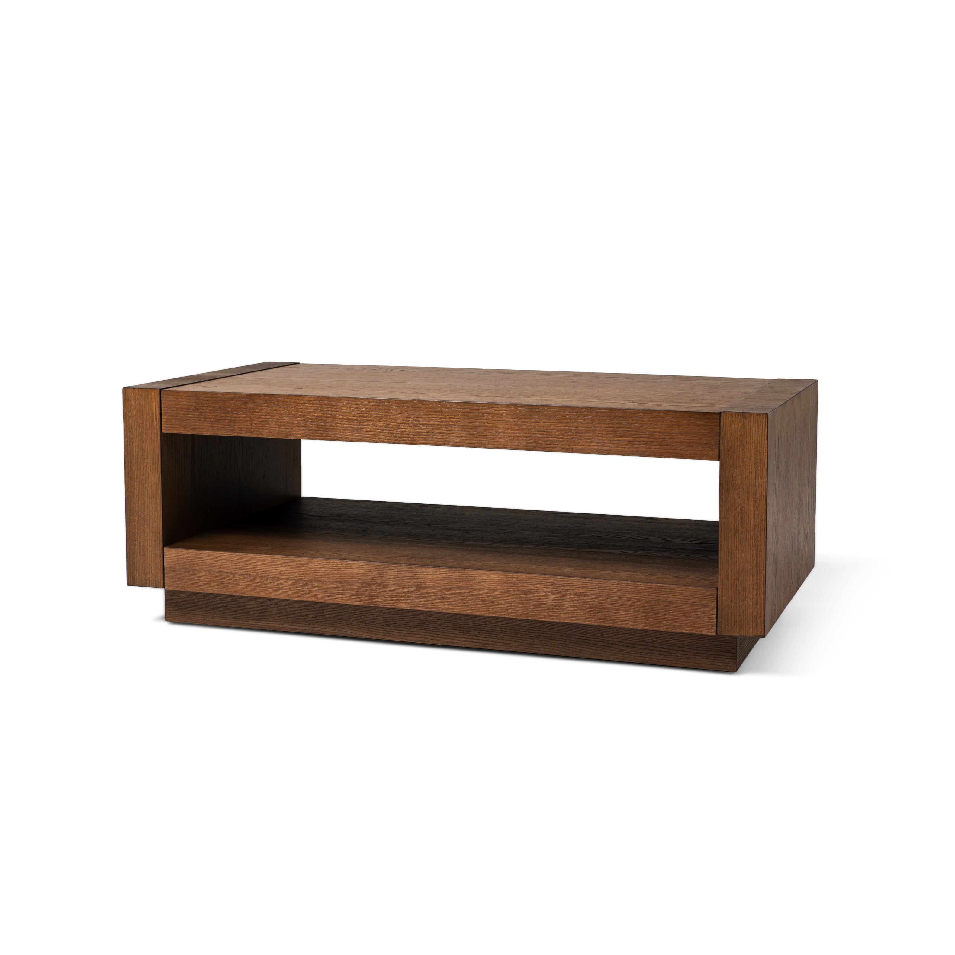 Artemis Contemporary Wooden Coffee Table in Refined Brown Finish in Accent Tables by Maven Lane