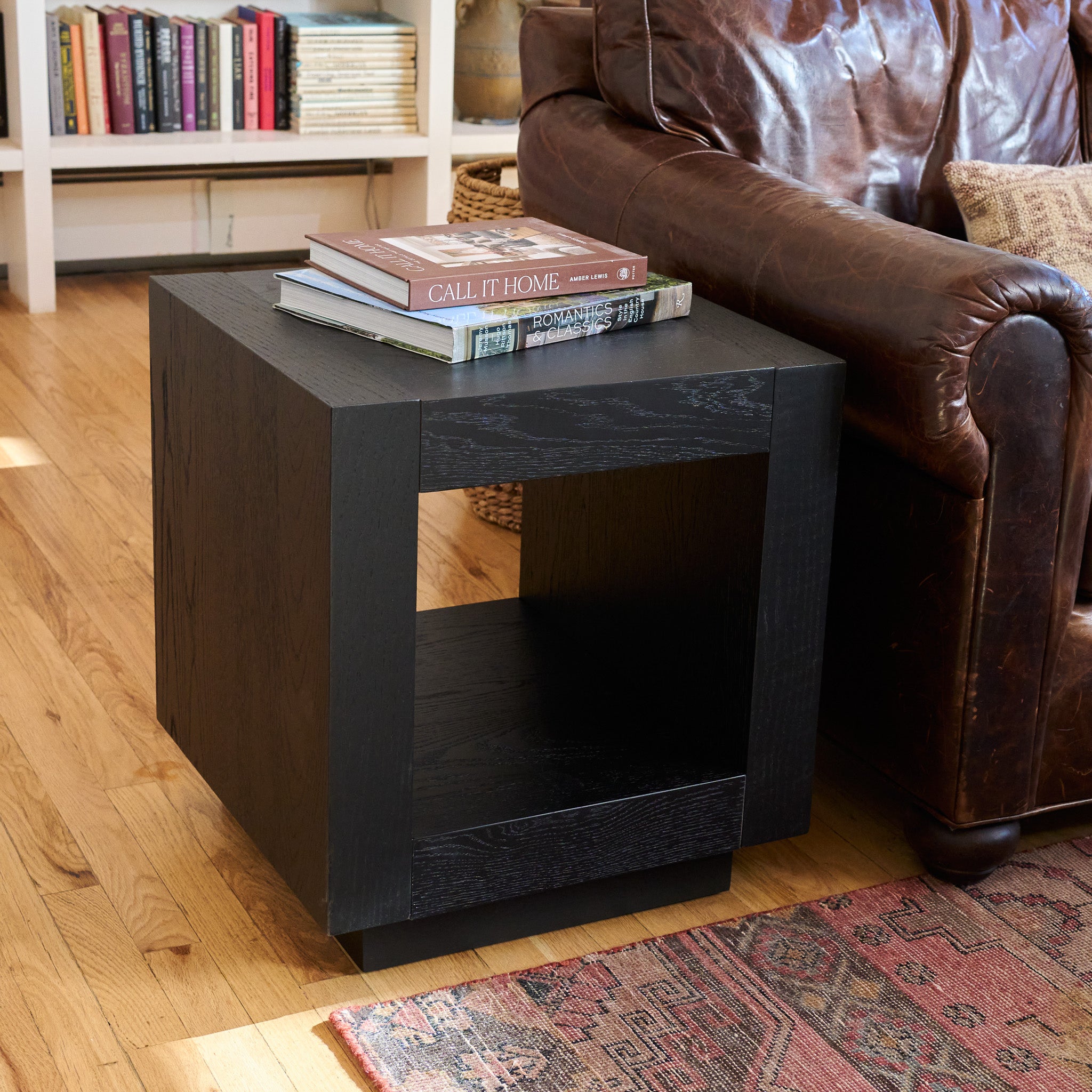 Artemis Side Table in Black Finish in Side Table by Maven Lane