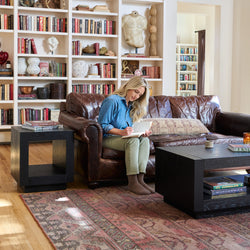 Artemis Side Table in Black Finish in Side Table by Maven Lane