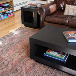 Artemis Side Table in Black Finish in Side Table by Maven Lane