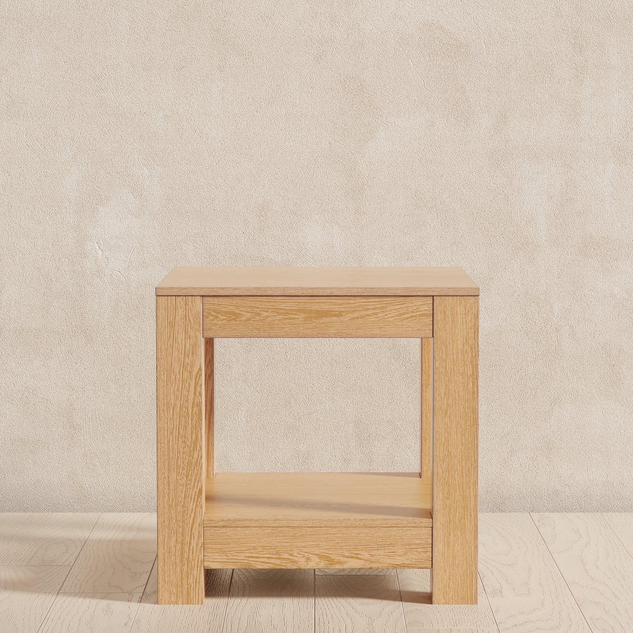 Paulo Wooden Side Table in Weathered Natural Finish in Accent Tables by Maven Lane