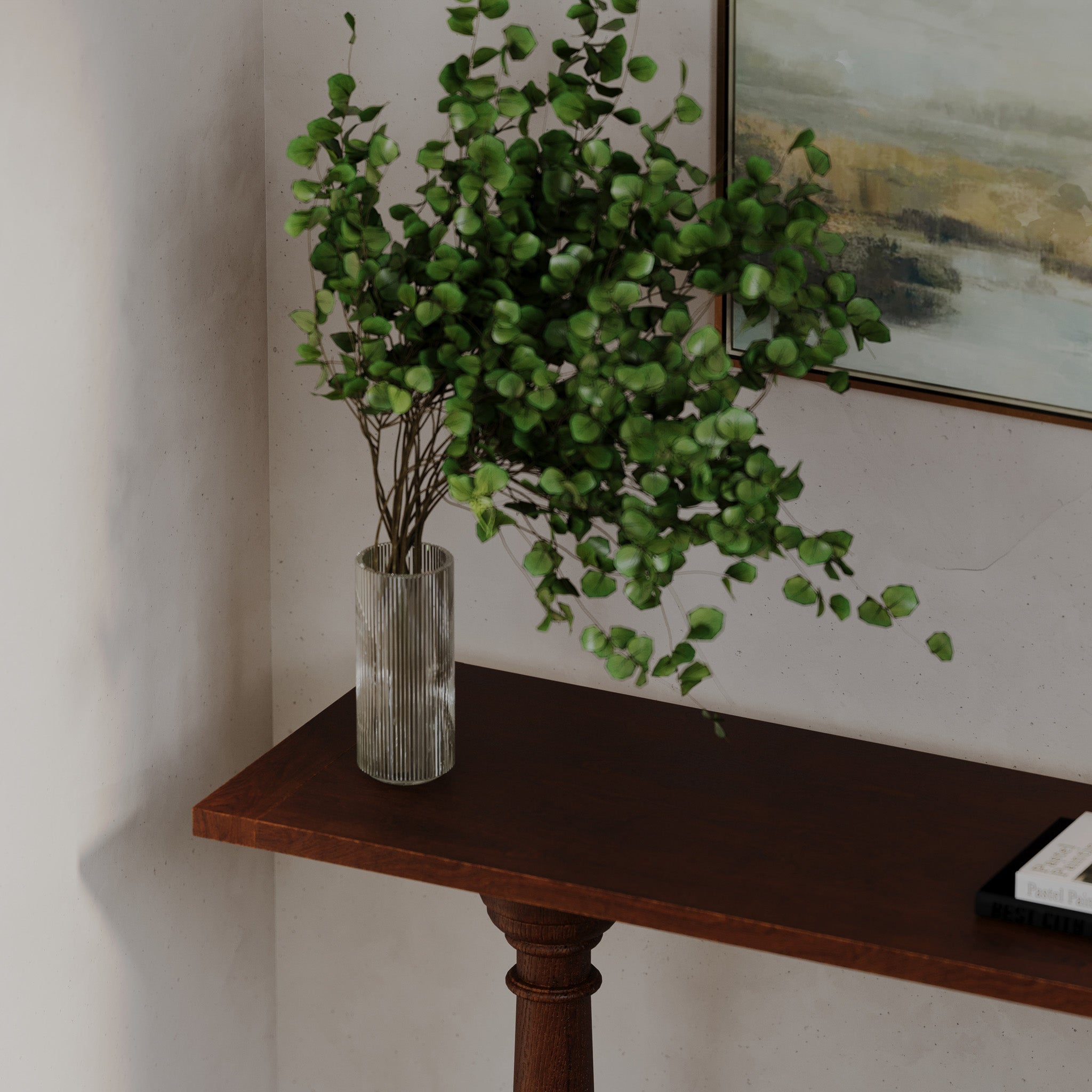 Arthur Classical Wooden Console Table in Antiqued Brown Finish in Accent Tables by Maven Lane