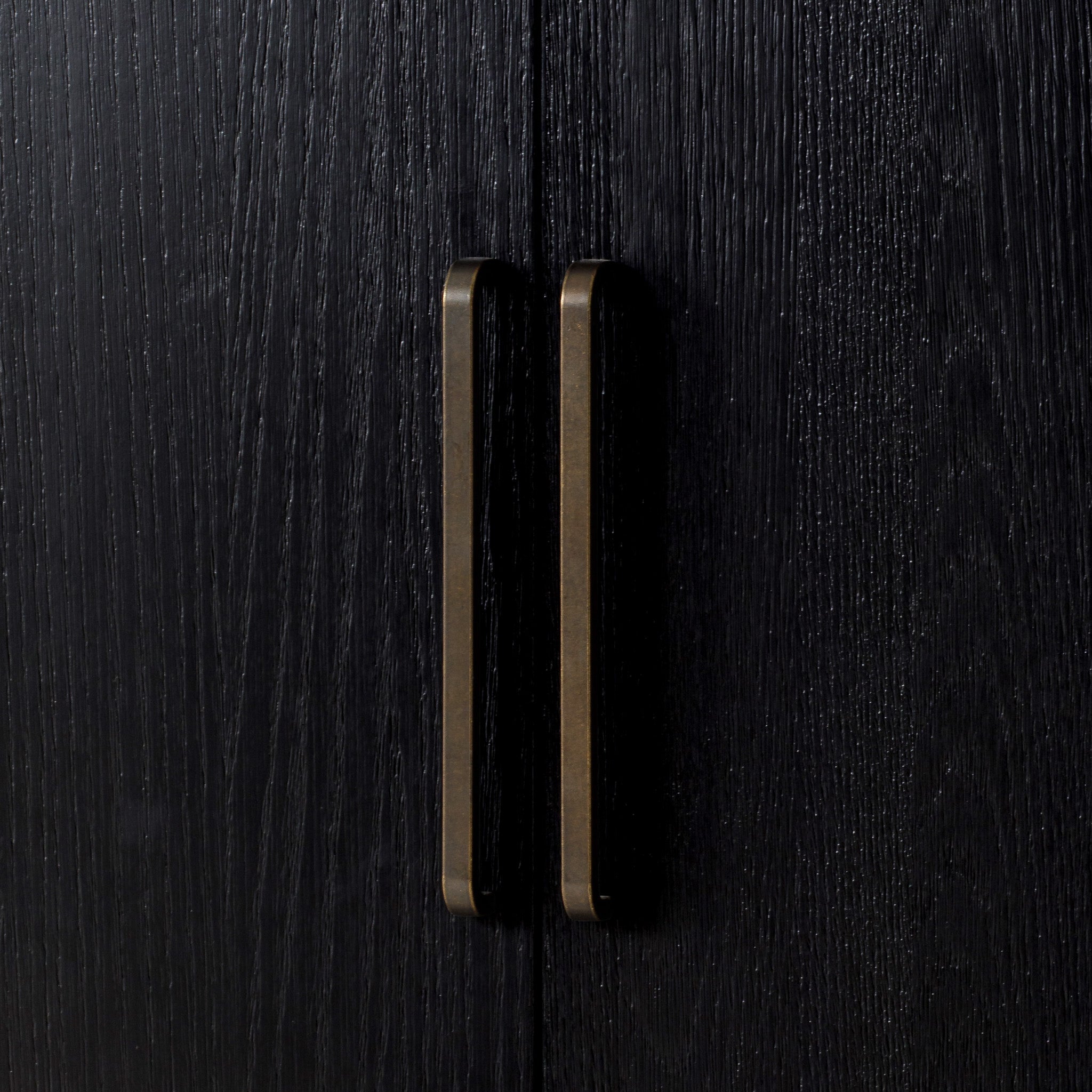 Uma Contemporary Wooden Cabinet in Refined Black Finish in Cabinets by VMI