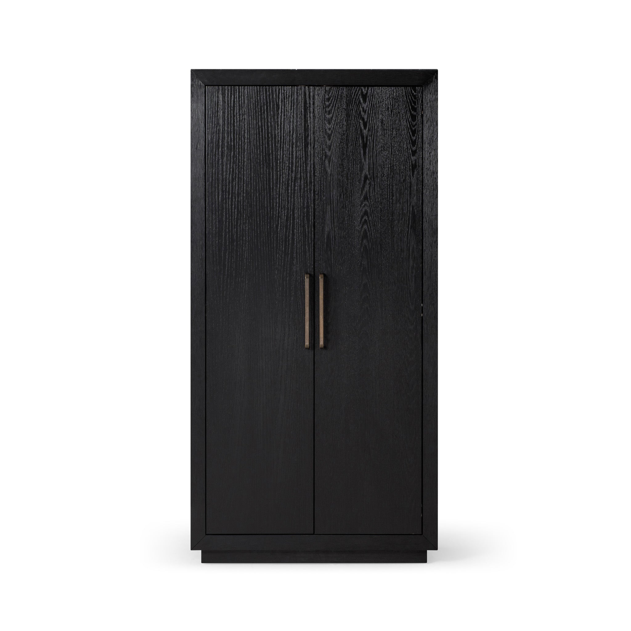 Uma Contemporary Wooden Cabinet in Refined Black Finish in Cabinets by VMI