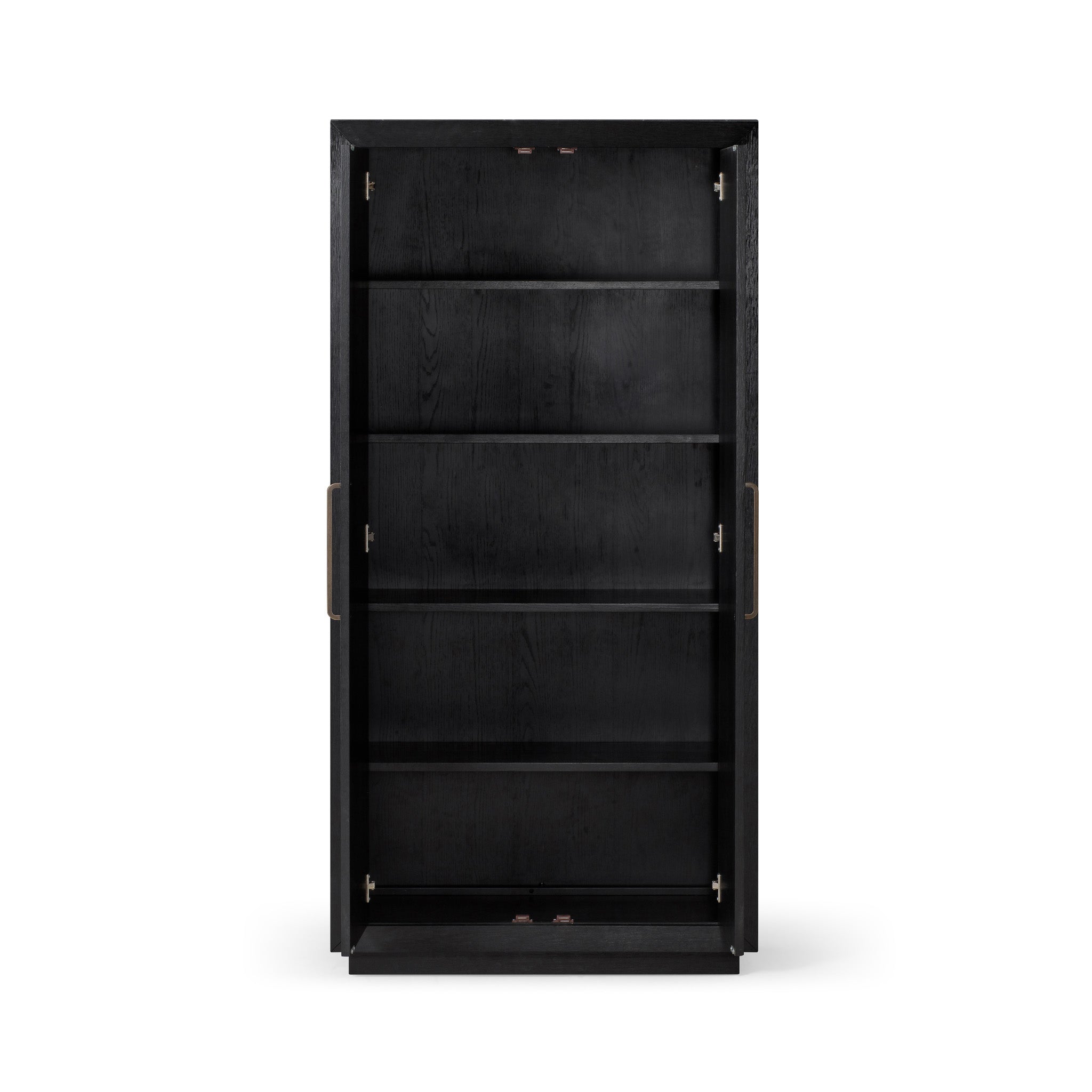 Uma Contemporary Wooden Cabinet in Refined Black Finish in Cabinets by VMI